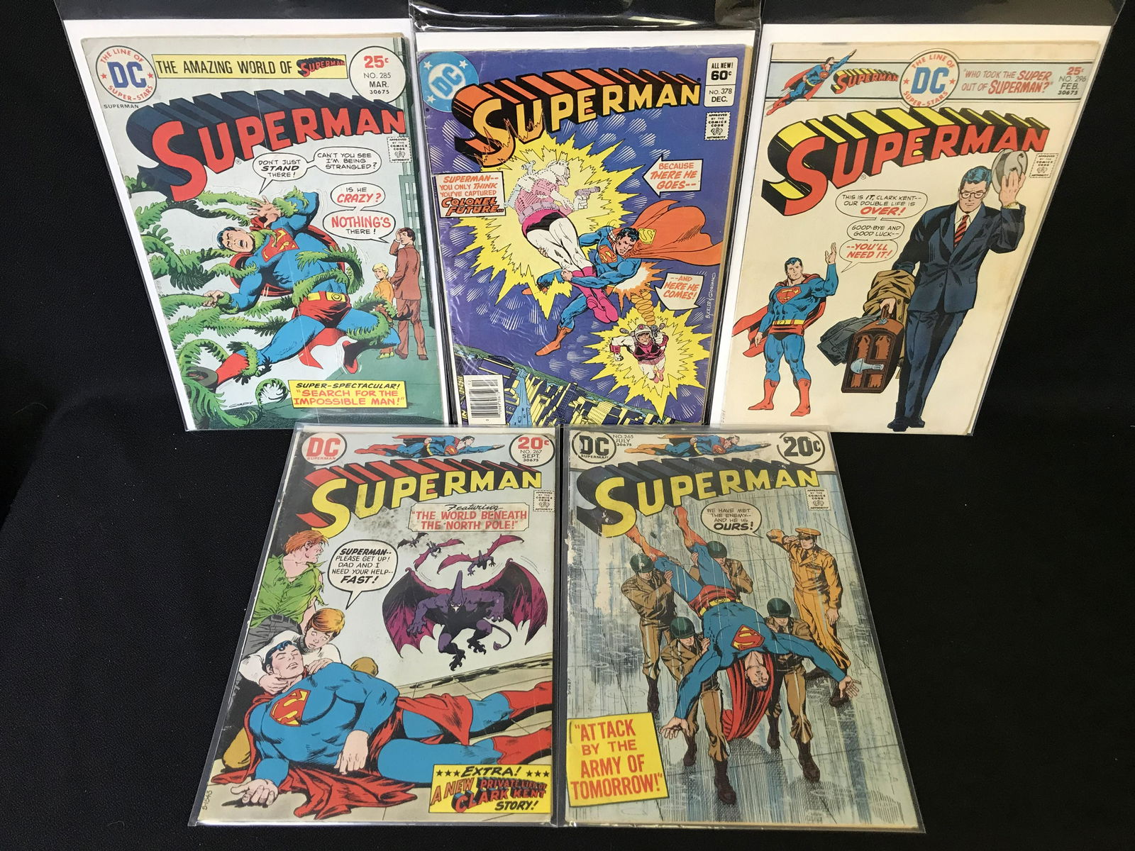 ASSORTED SUPERMAN COMIC BOOK LOT (DC COMICS) (1 of 1)