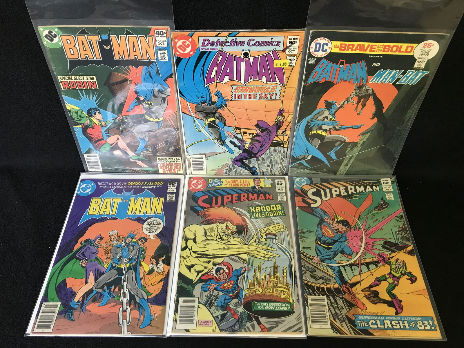 ASSORTED BATMAN/ SUPERMAN COMIC BOOK LOT (DC COMICS) (1 of 1)
