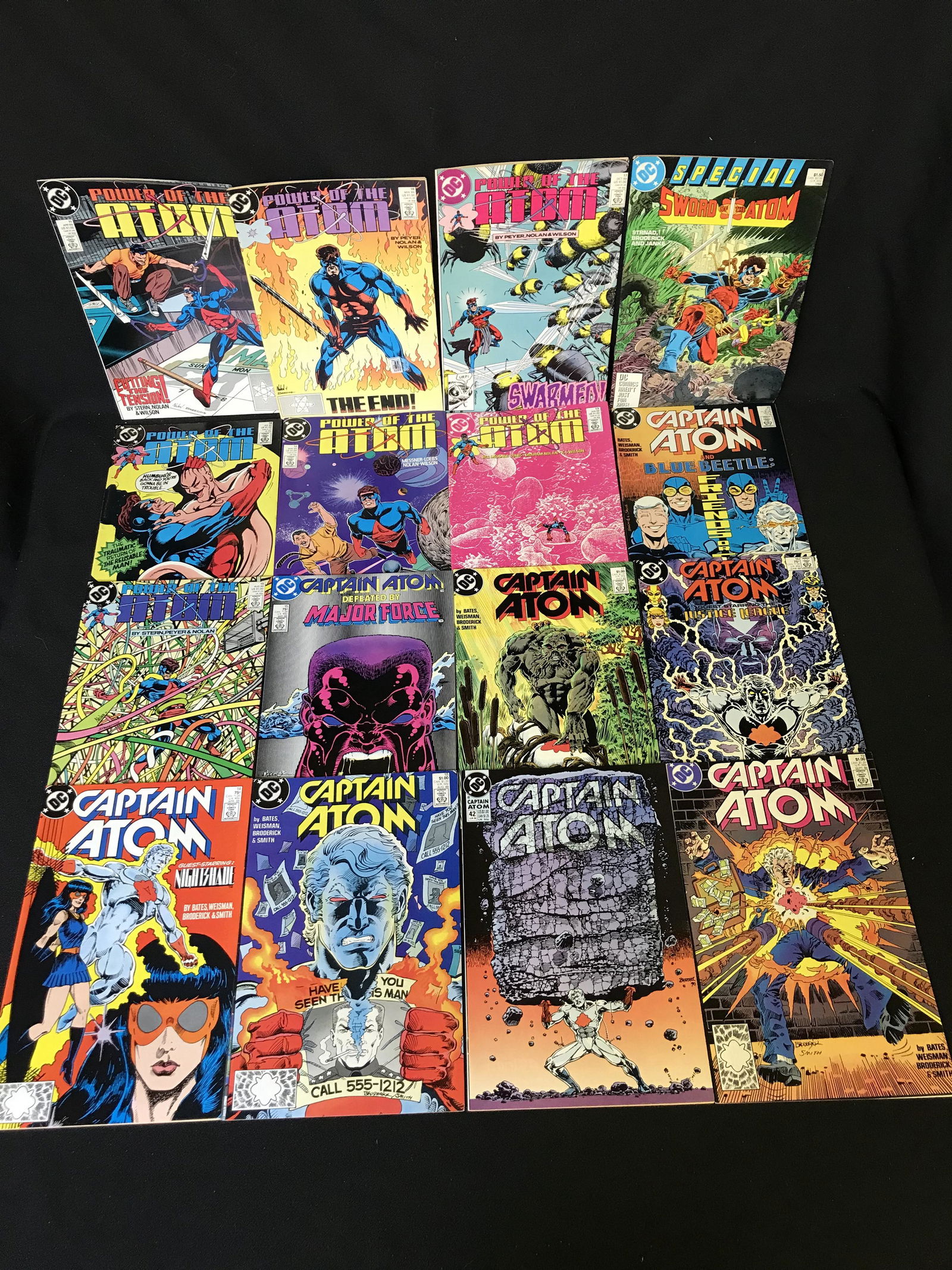CAPTAIN ATOM COMIC BOOK LOT (DC COMICS) (1 of 1)
