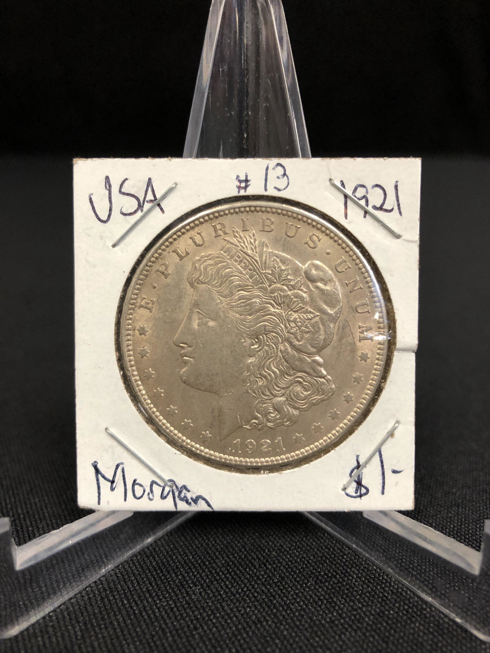 1921 US MORGAN SILVER DOLLAR (1 of 1)