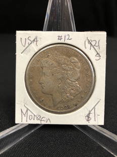 1921 US MORGAN SILVER DOLLAR SAN FRANCISCO MINT: 1921 US MORGAN SILVER DOLLAR SAN FRANCISCO MINT