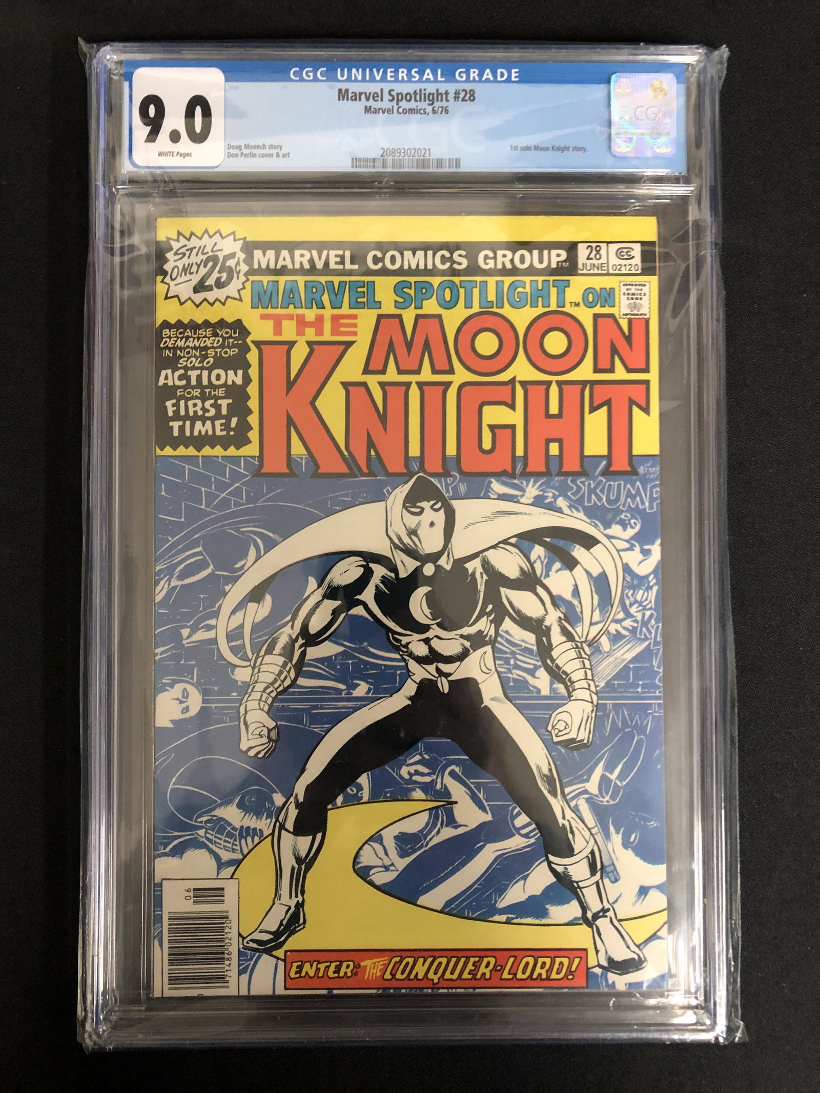 MARVEL SPOTLIGHT NO.28 CGC 9.0 (MARVEL COMICS, 1976) (1 of 1)