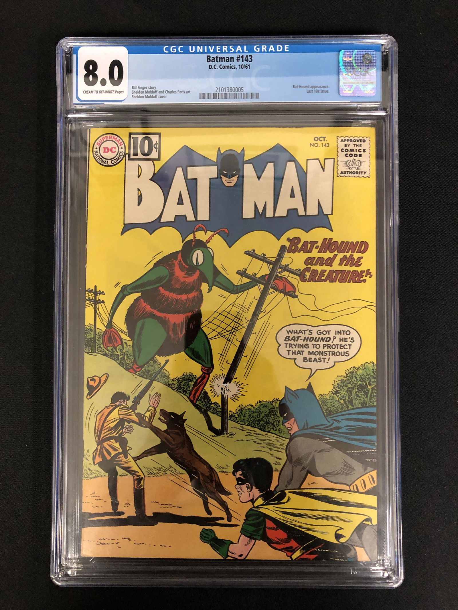 BATMAN NO.143 CGC 8.0 (DC COMICS, 1961) (1 of 1)