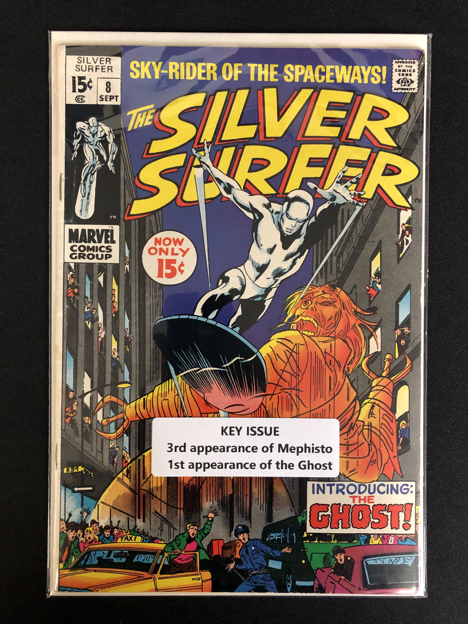 THE SILVER SURFER NO.8 (MARVEL COMICS) (1 of 1)