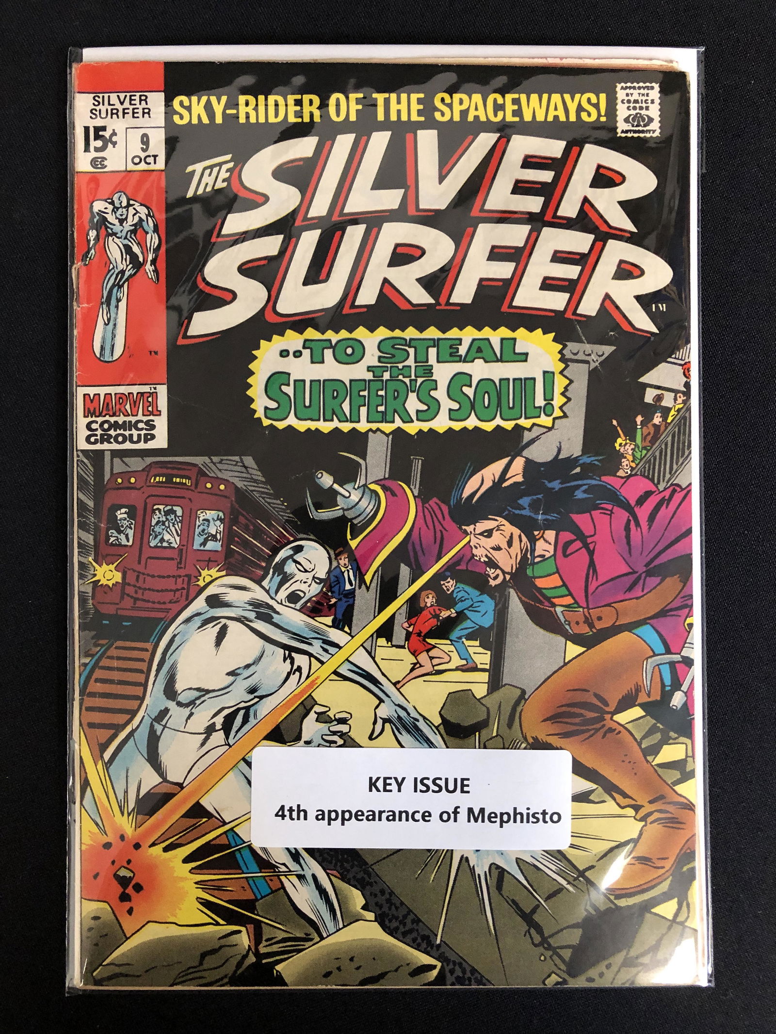 THE SILVER SURFER NO.9 (MARVEL COMICS) (1 of 1)