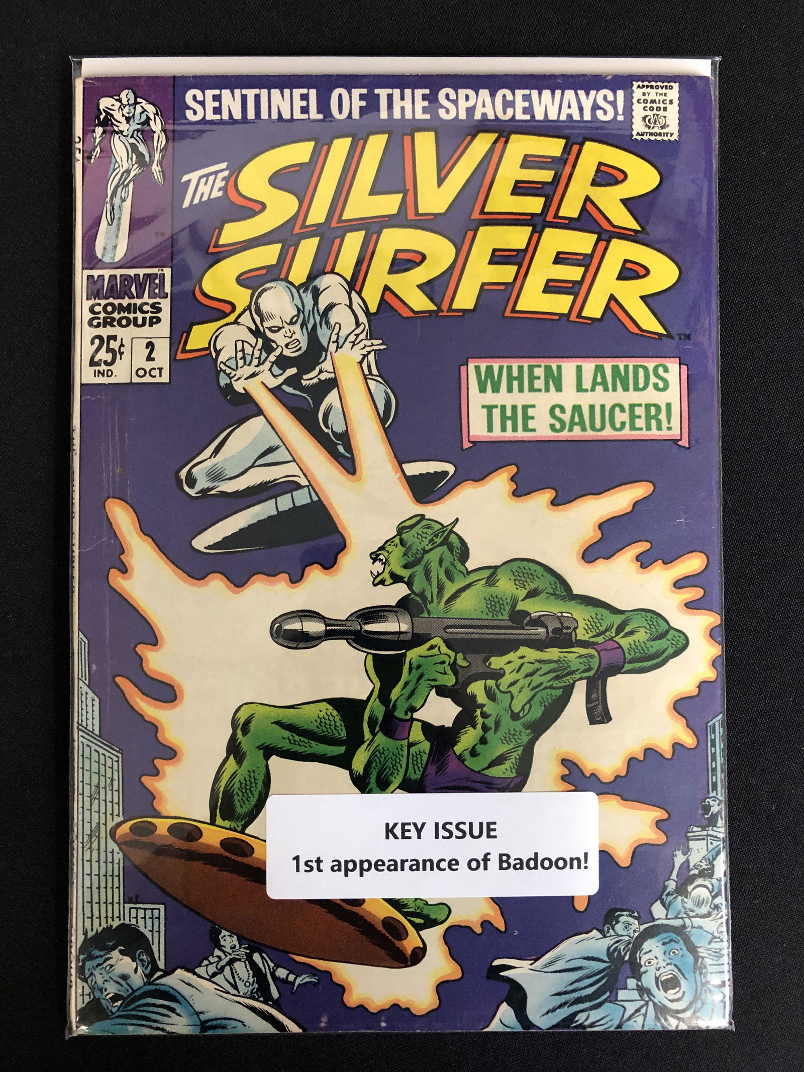 THE SILVER SURFER NO.2 (MARVEL COMICS) (1 of 1)