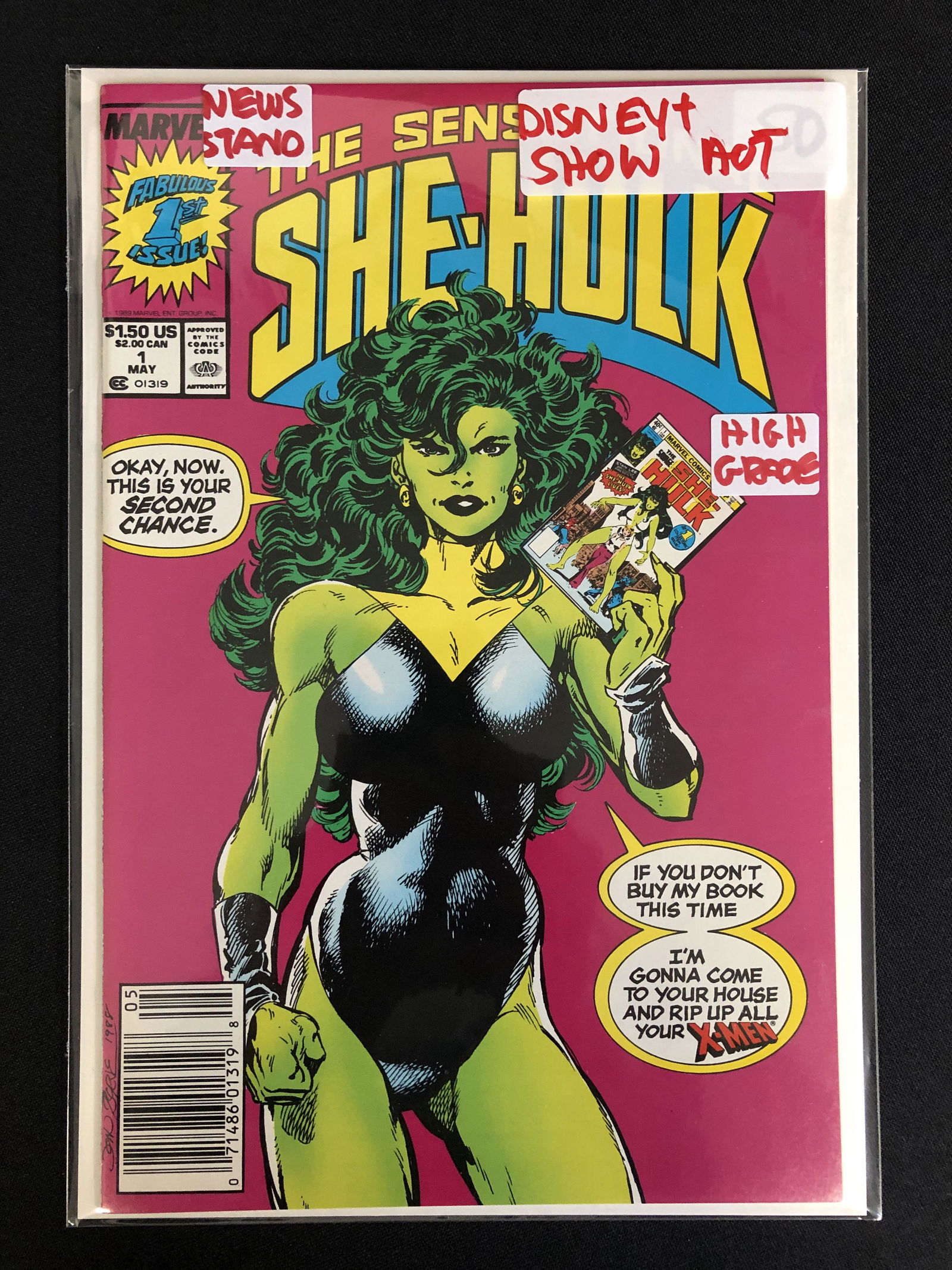 THE SENSATIONAL SHE-HULK NO. (MARVEL COMICS) (1 of 1)