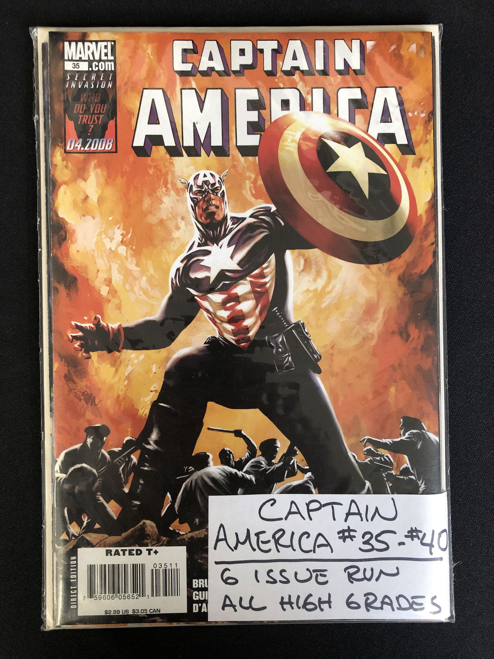 CAPTAIN AMERICA NO.35-40 (MARVEL COMICS) 6 Issue Run! (1 of 1)