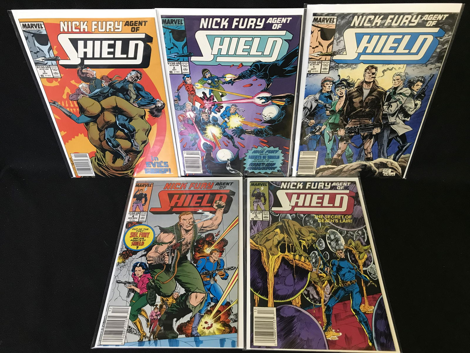 NICK FURY AGENT OF SHIELD COMIC BOOK LOT (MARVEL COMICS) (1 of 1)
