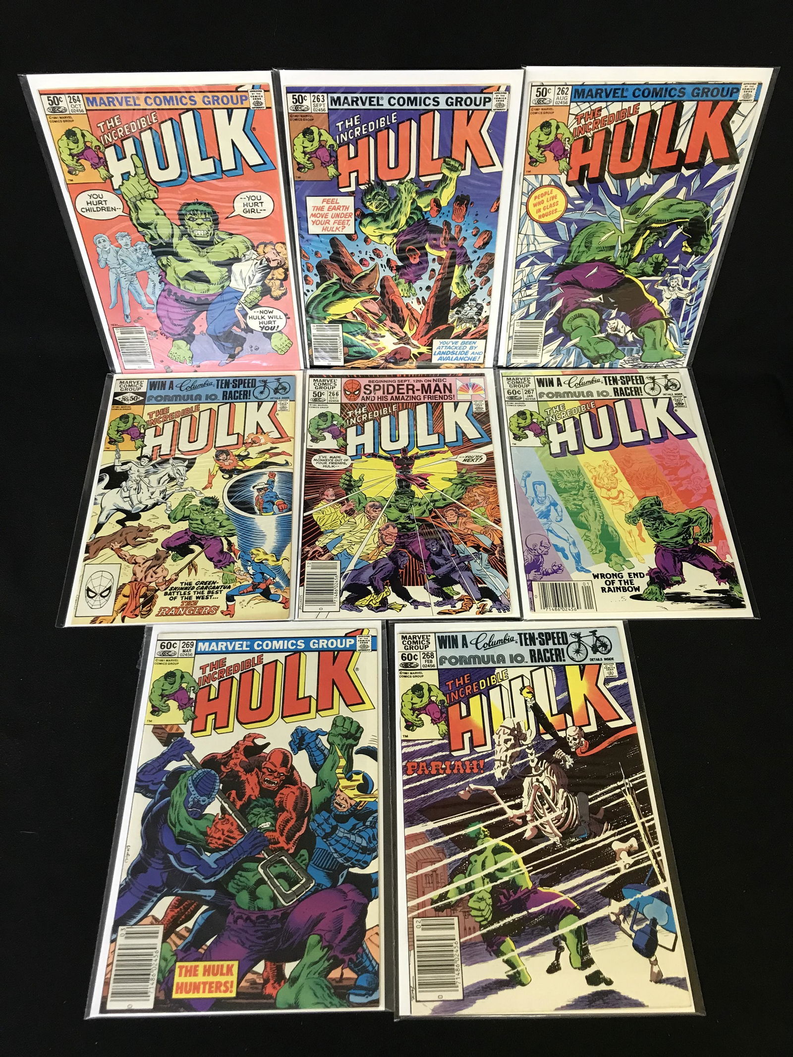 THE INCREDIBLE HULK COMIC BOOK LOT (MARVEL COMICS) (1 of 1)