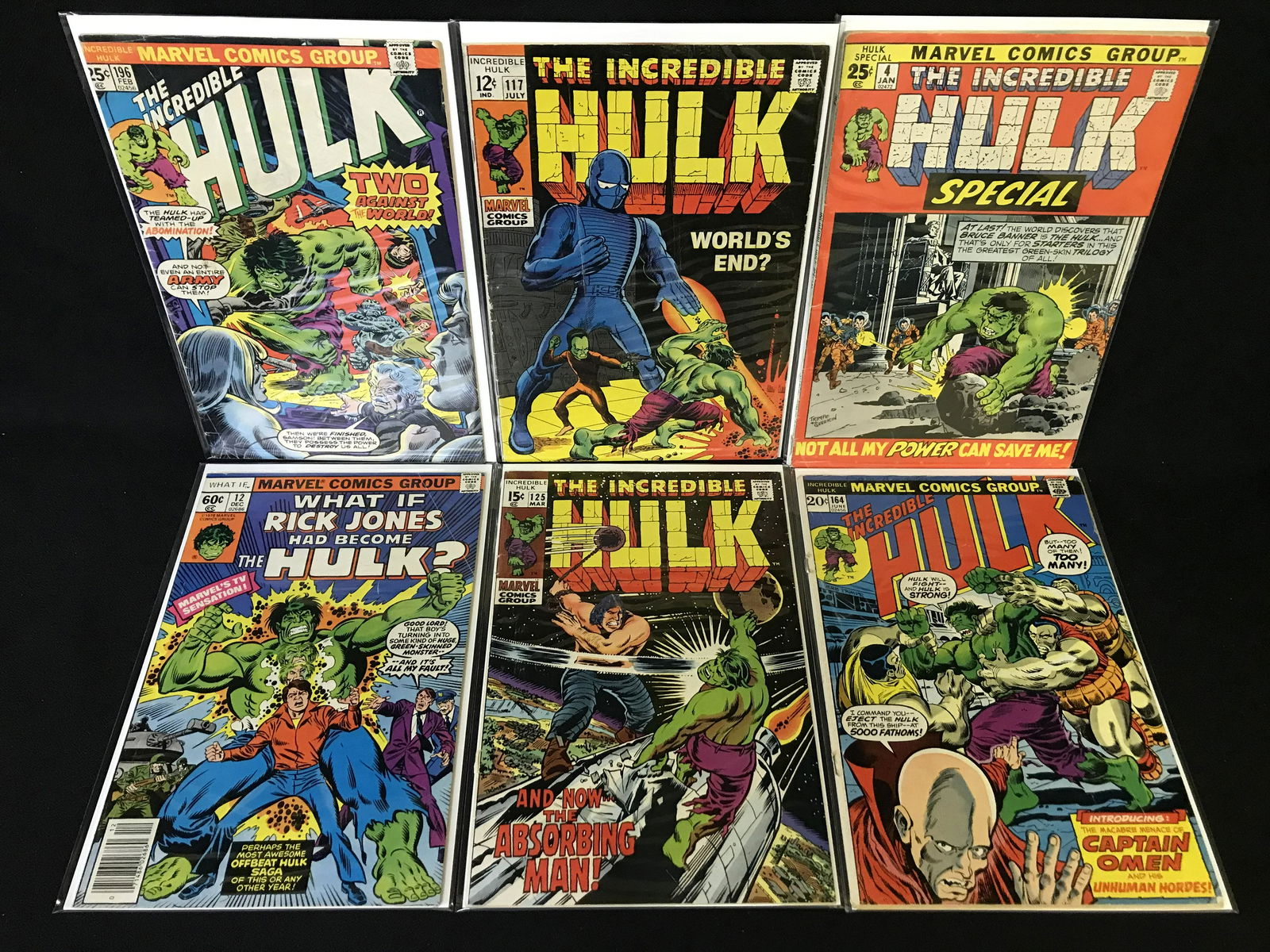 THE INCREDIBLE HULK COMIC BOOK LOT (MARVEL COMICS) (1 of 1)