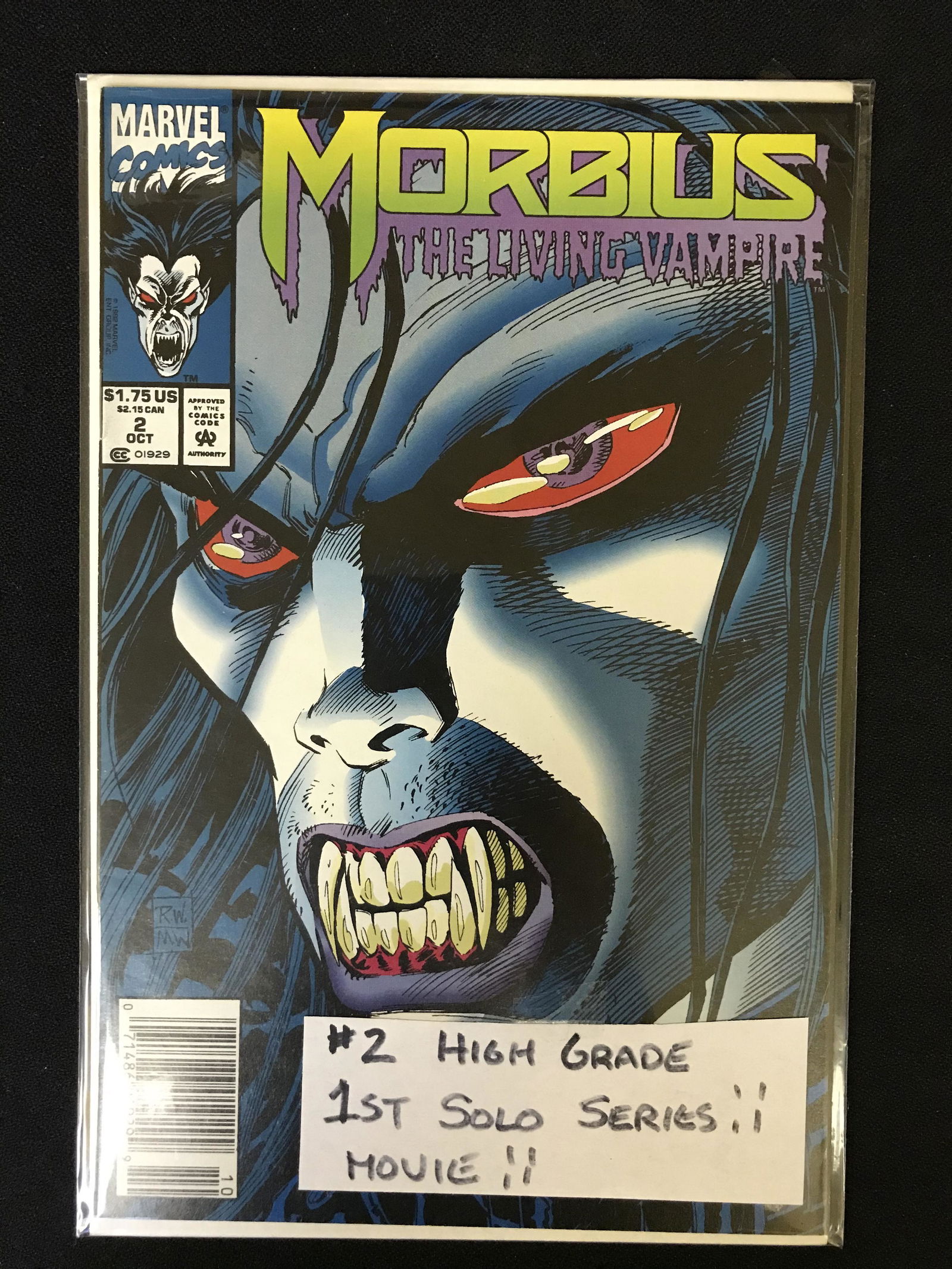 MORBIUS The Living Vampire NO.2 (MARVEL COMICS) (1 of 1)