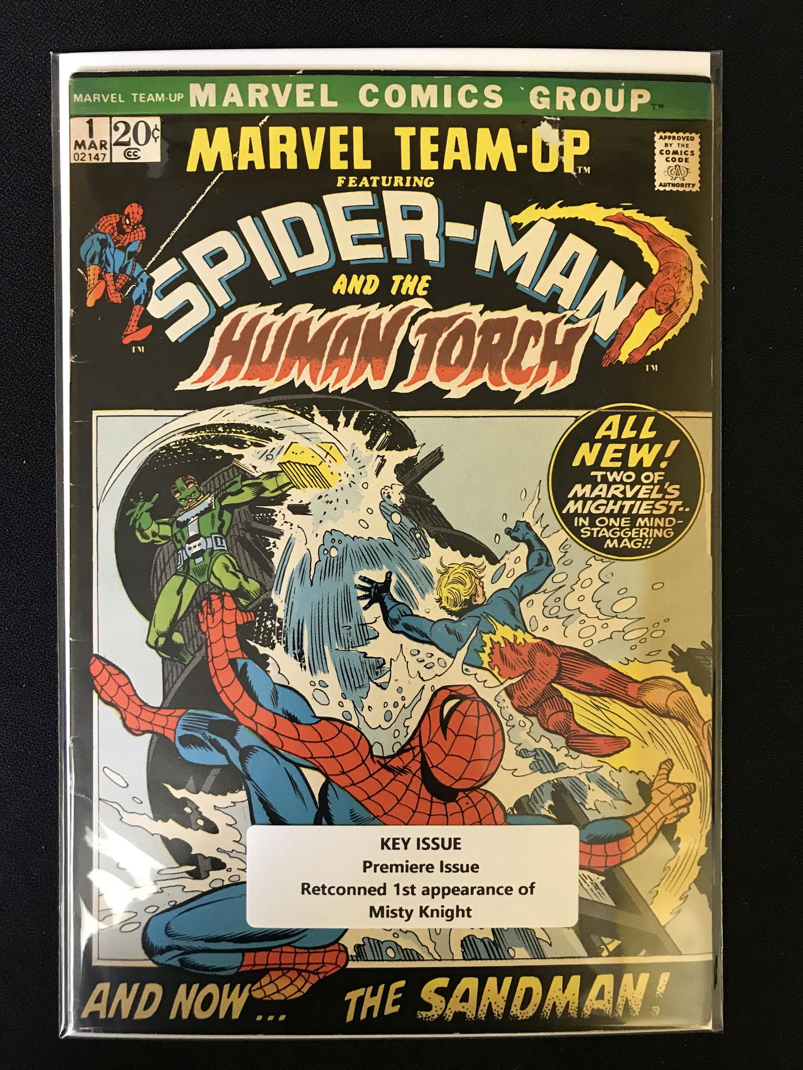MARVEL TEAM-UP NO.1 Featuring Spider-Man and the Human Torch (MARVEL COMICS) (1 of 1)
