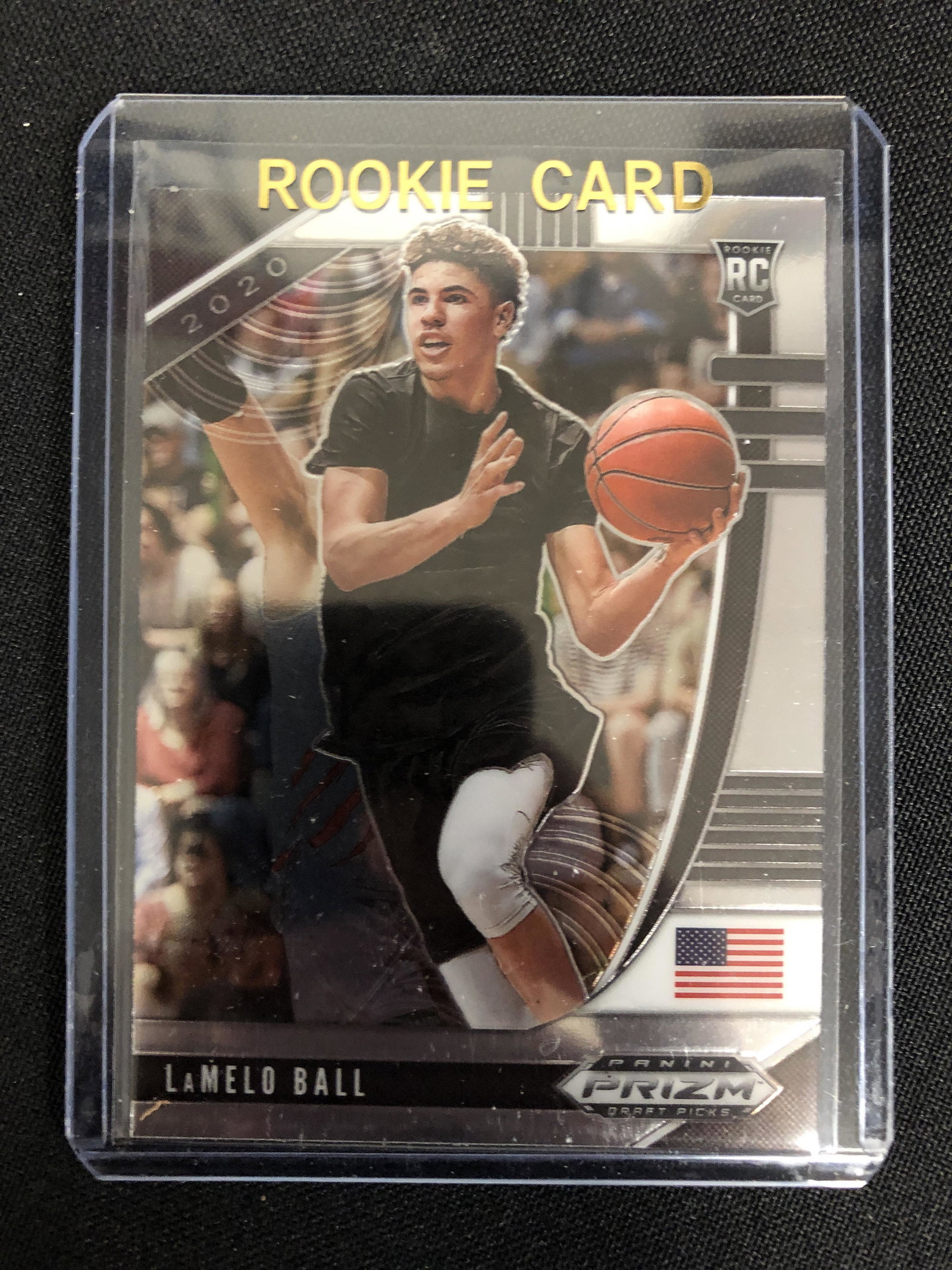2020-21 Panini Prizm Draft Picks Lamelo Ball #3 RC (1 of 2)