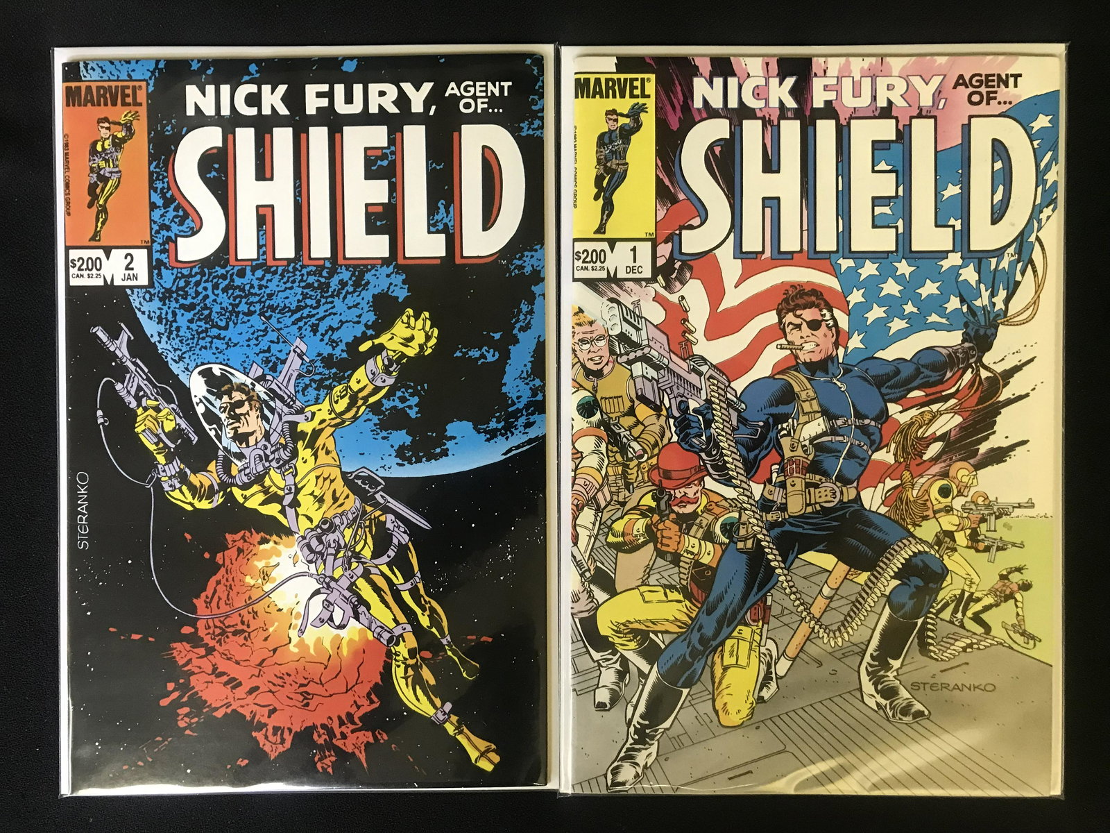 NICK FURY AGENT OF SHIELD NO.1-2 (MARVEL COMICS) (1 of 1)