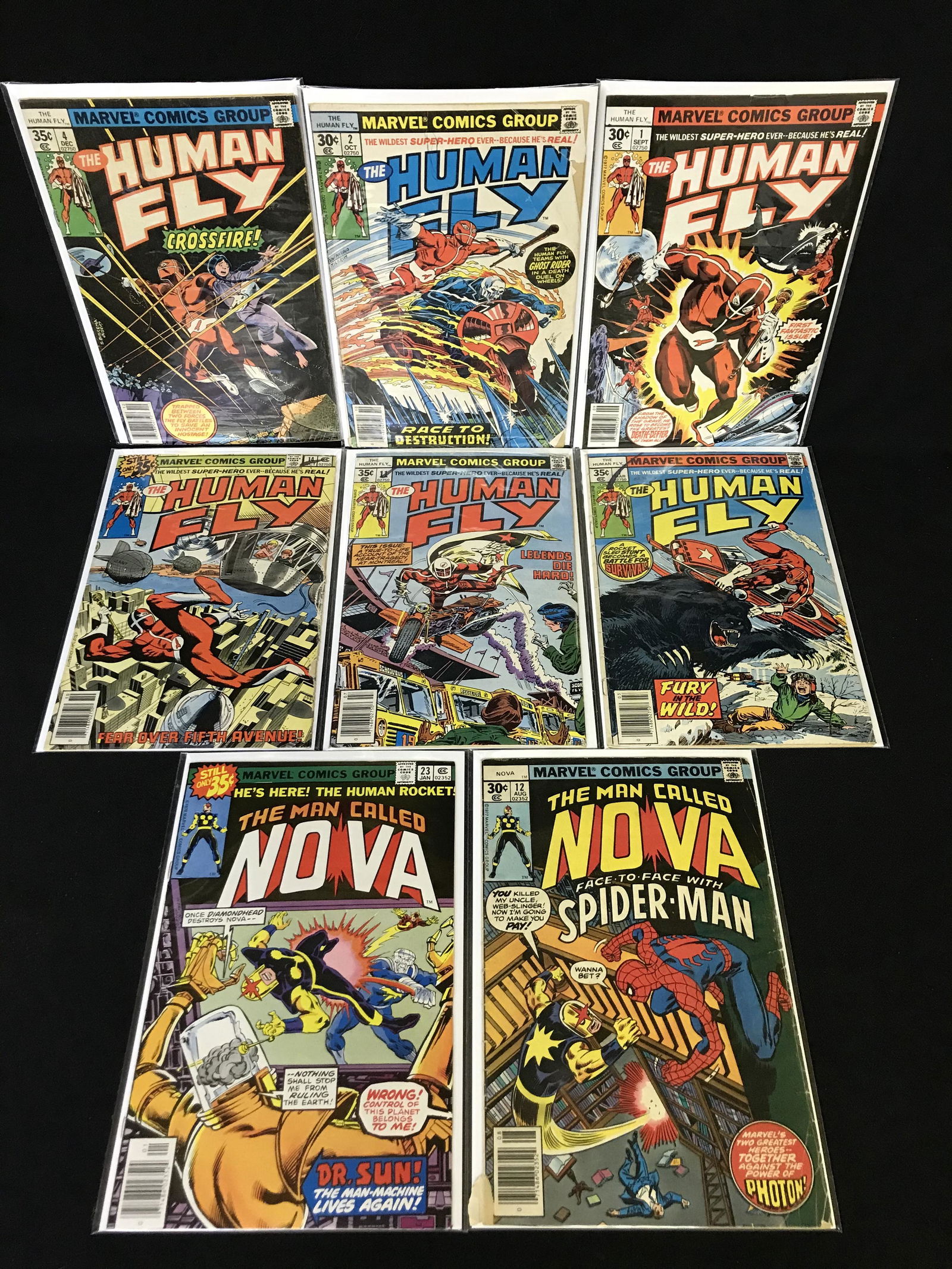 THE HUMAN FLY/ MAN CALLED NOVA COMIC BOOK LOT (1 of 1)
