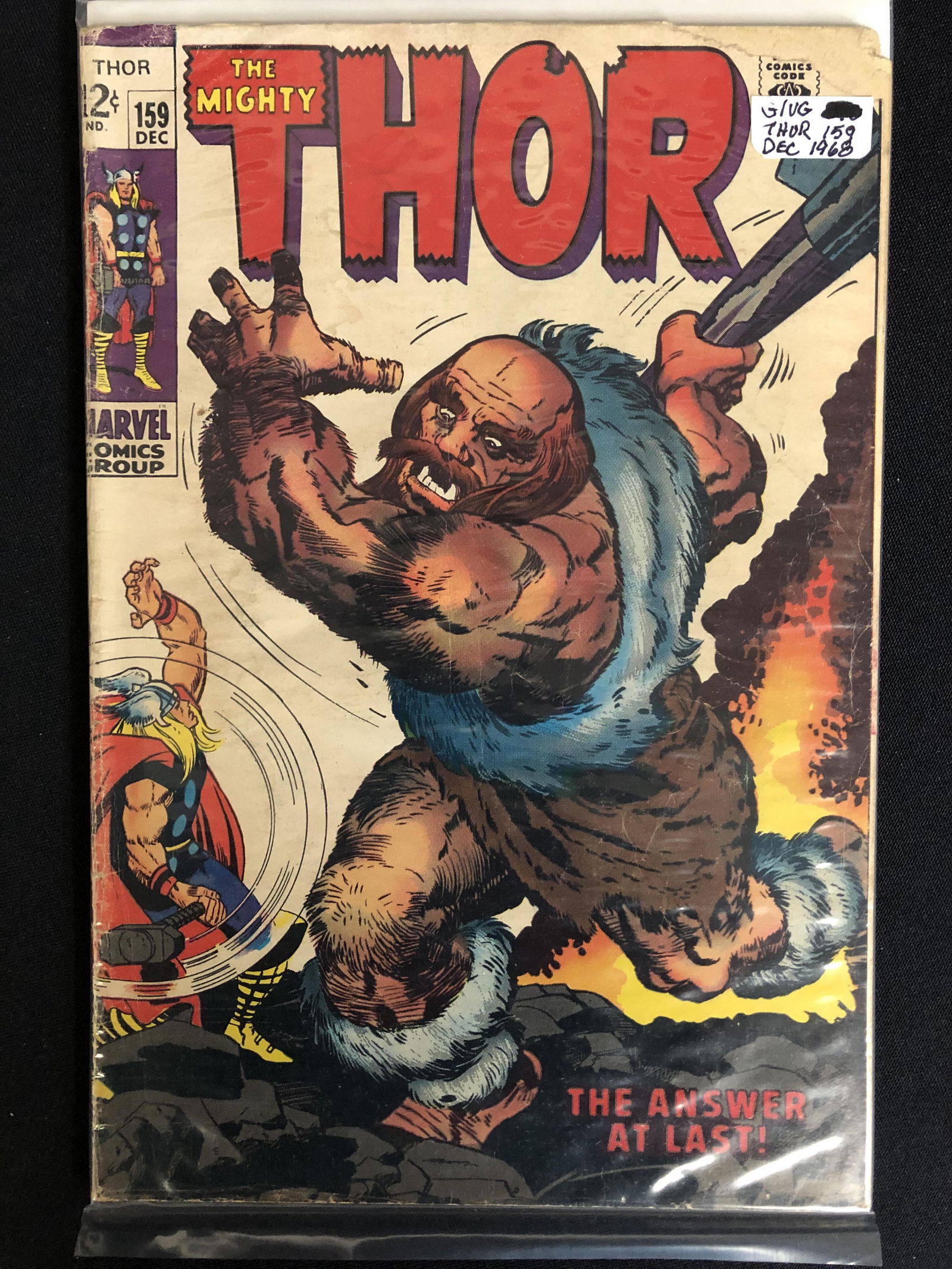 THE MIGHTY THOR NO.159 (MARVEL COMICS) (1 of 1)