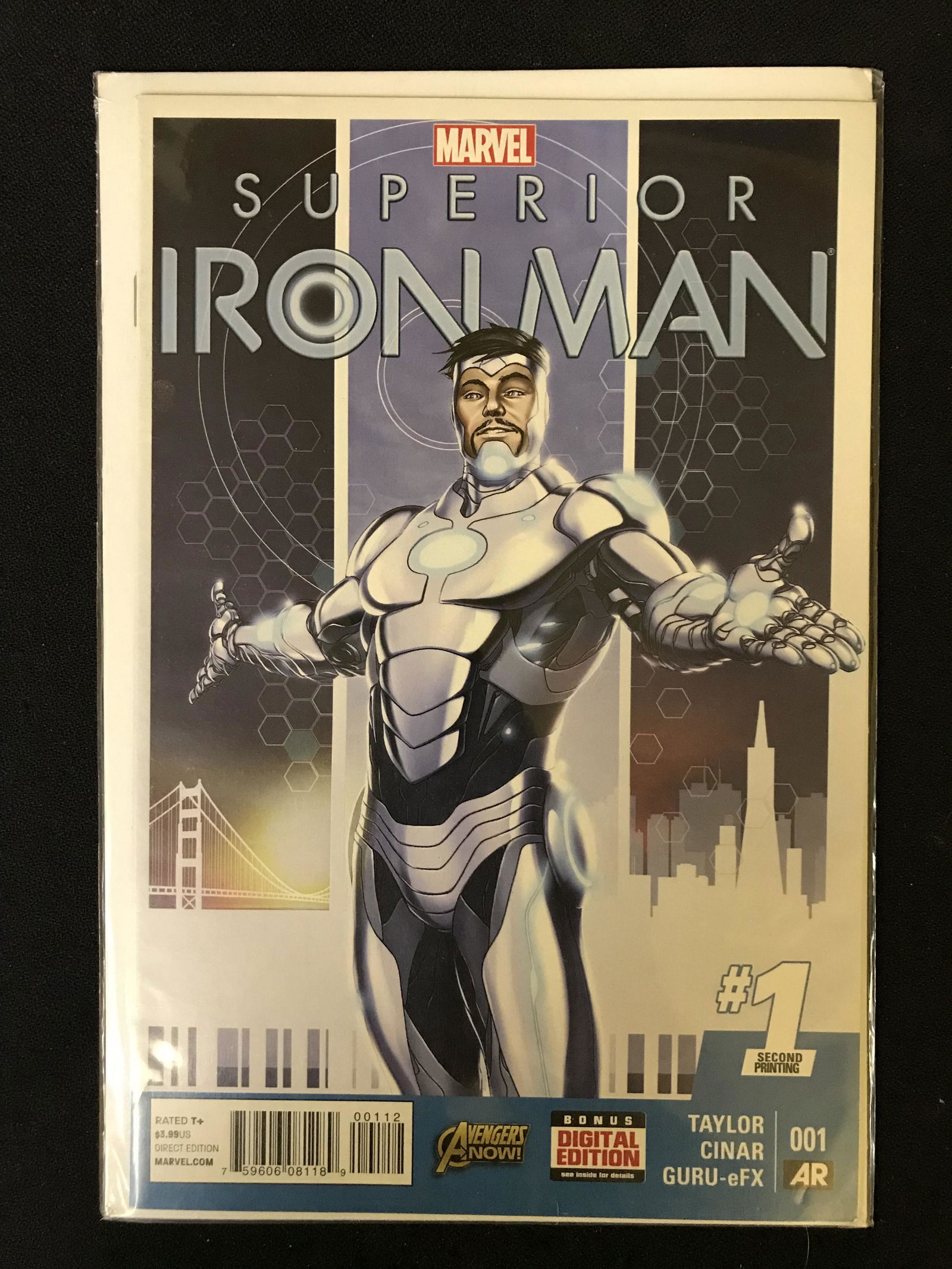 SUPERIOR IRON MAN #1 (MARVEL COMICS) 2nd Printing (1 of 1)