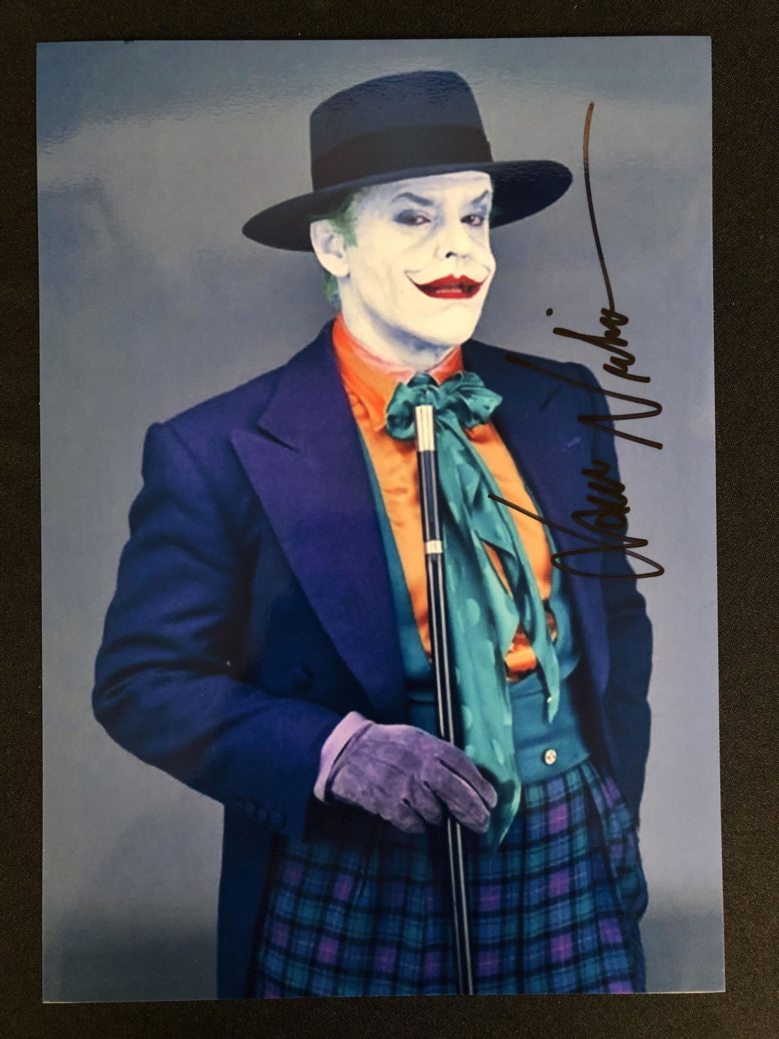 JACK NICHOLSON SIGNED BATMAN 8 X 10 (RA COA) (1 of 3)