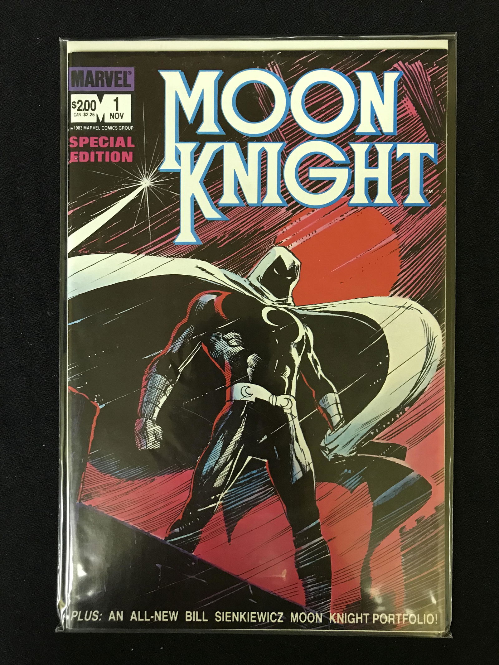 MOON KNIGHT NO.1 (MARVEL COMICS) Special Edition (1 of 1)