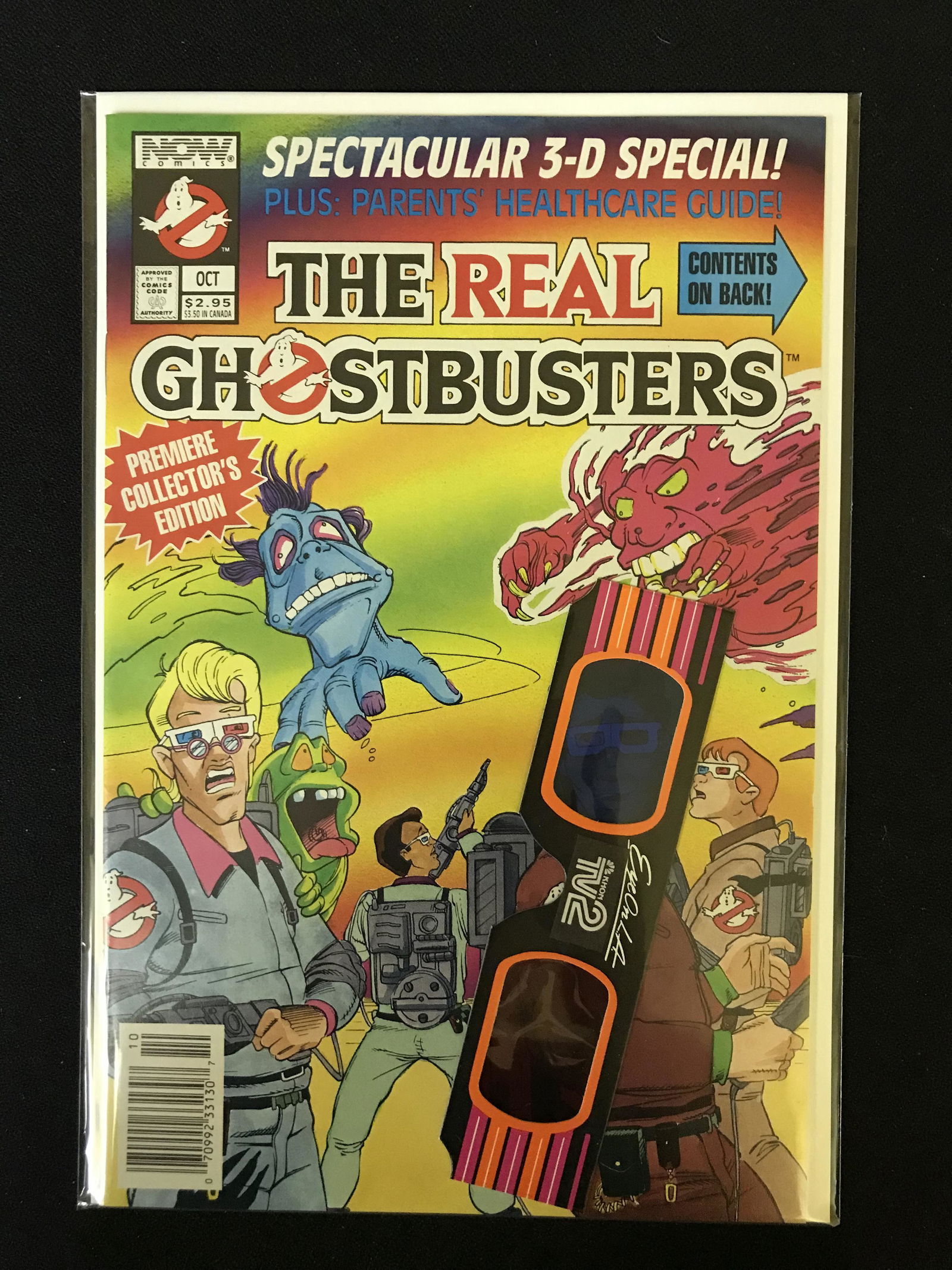 THE REAL GHOSTBUSTERS Spectacular 3-D Special! (NOW COMICS) (1 of 1)