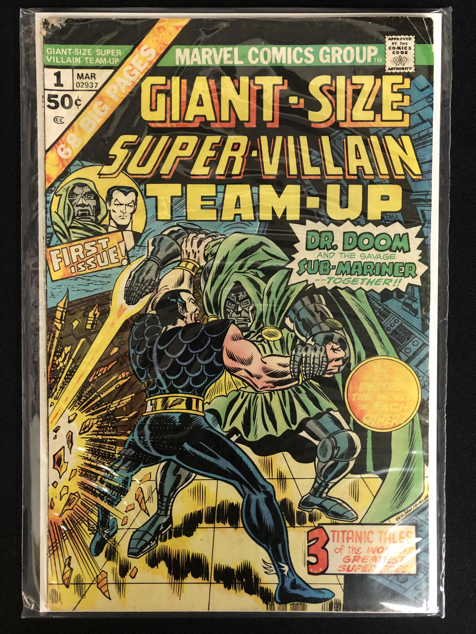 GIANT-SIZE SUPER-VILLAIN TEAM-UP NO.1 (MARVEL COMICS) (1 of 1)