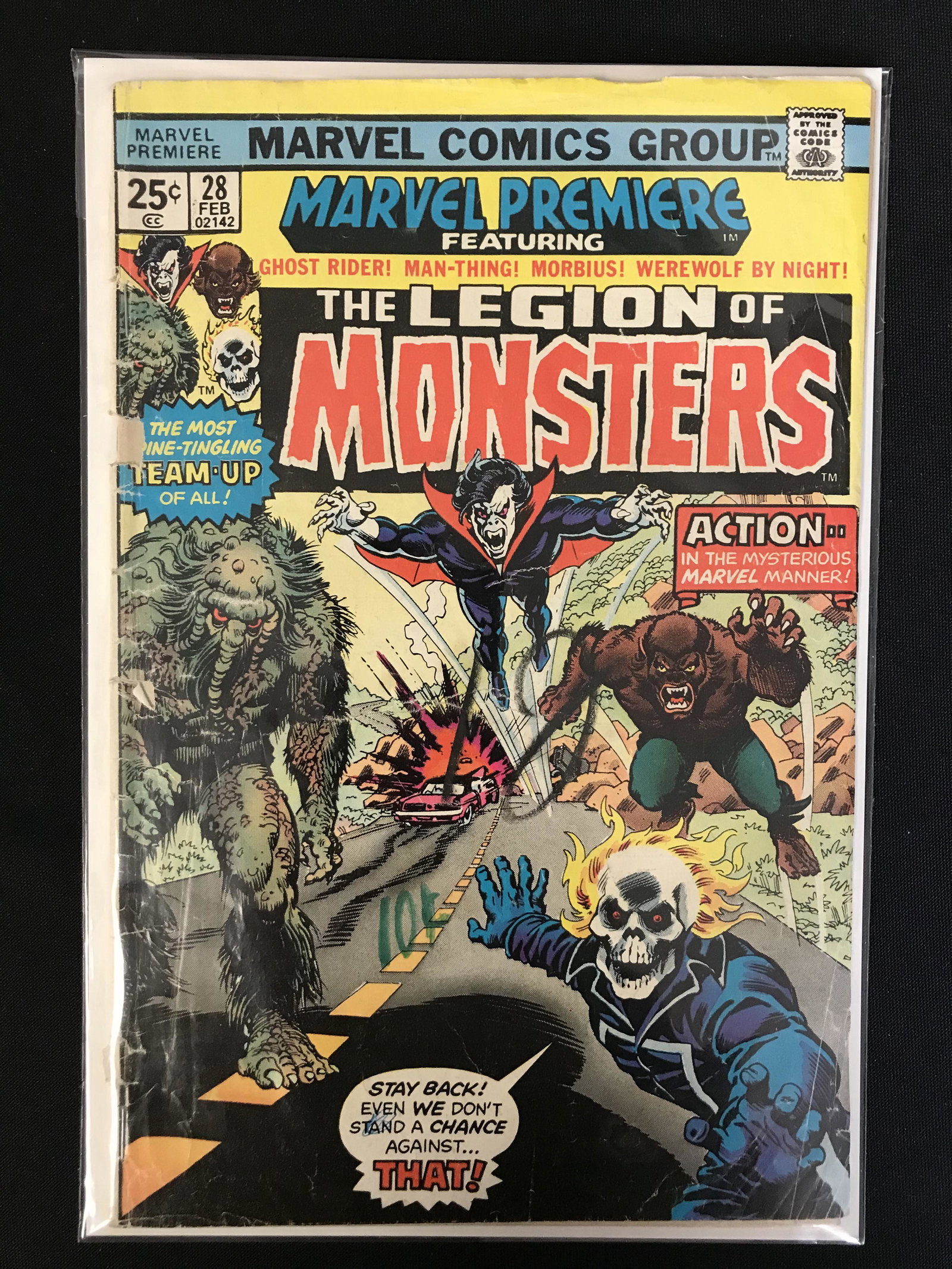 MARVEL COMICS MARVEL PREMIERE NO.28 (1ST APP. LEGION OF MONSTERS ) (1 of 1)