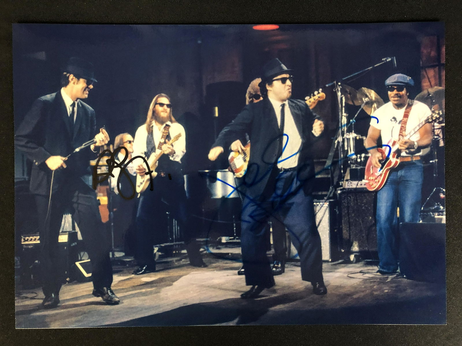 JOHN BELUSHI AND DAN AYKROYD SIGNED BLUES BROTHERS 8 X 10 (RA COA) (1 of 3)