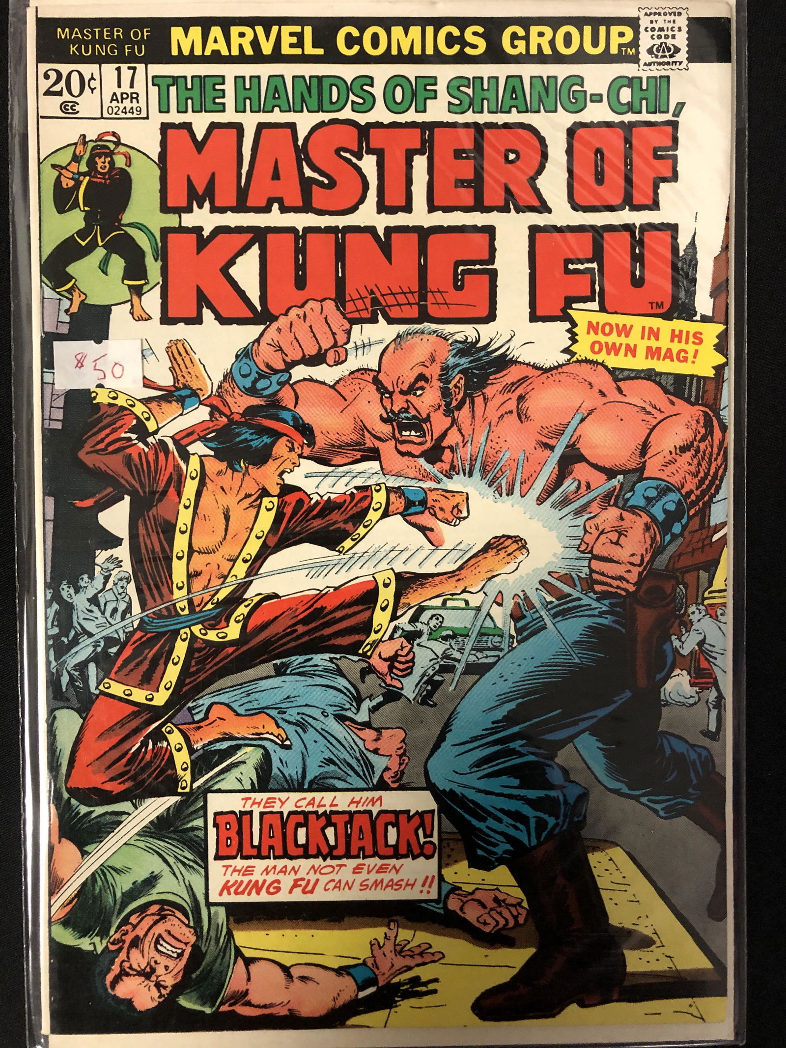 MASTER OF KUNG-FU NO.17 (MARVEL COMICS) (1 of 1)