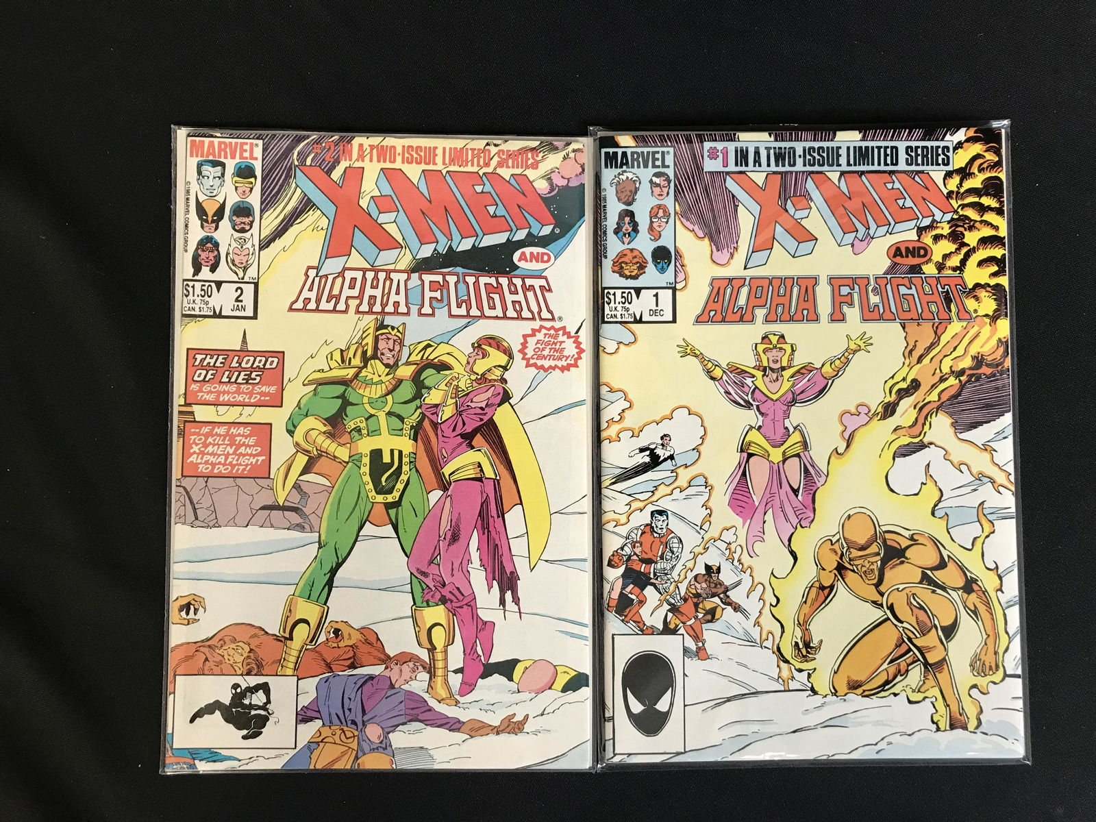 X-MEN ALPHA FLIGHT NO.1-2 (MARVEL COMICS) (1 of 1)