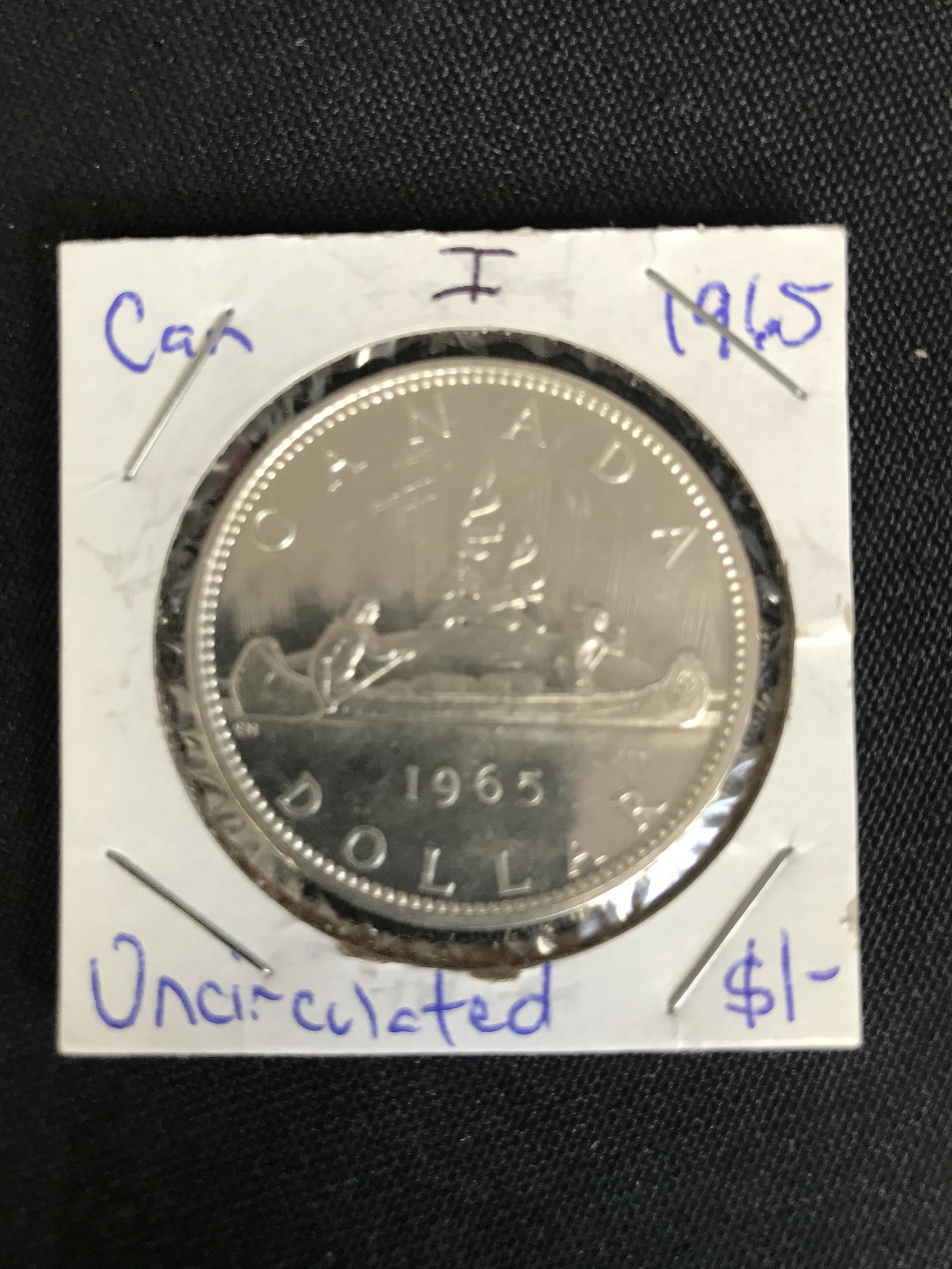 1965 CANADA CANADA SILVER DOLLAR (UNCIRCULATED) (1 of 1)