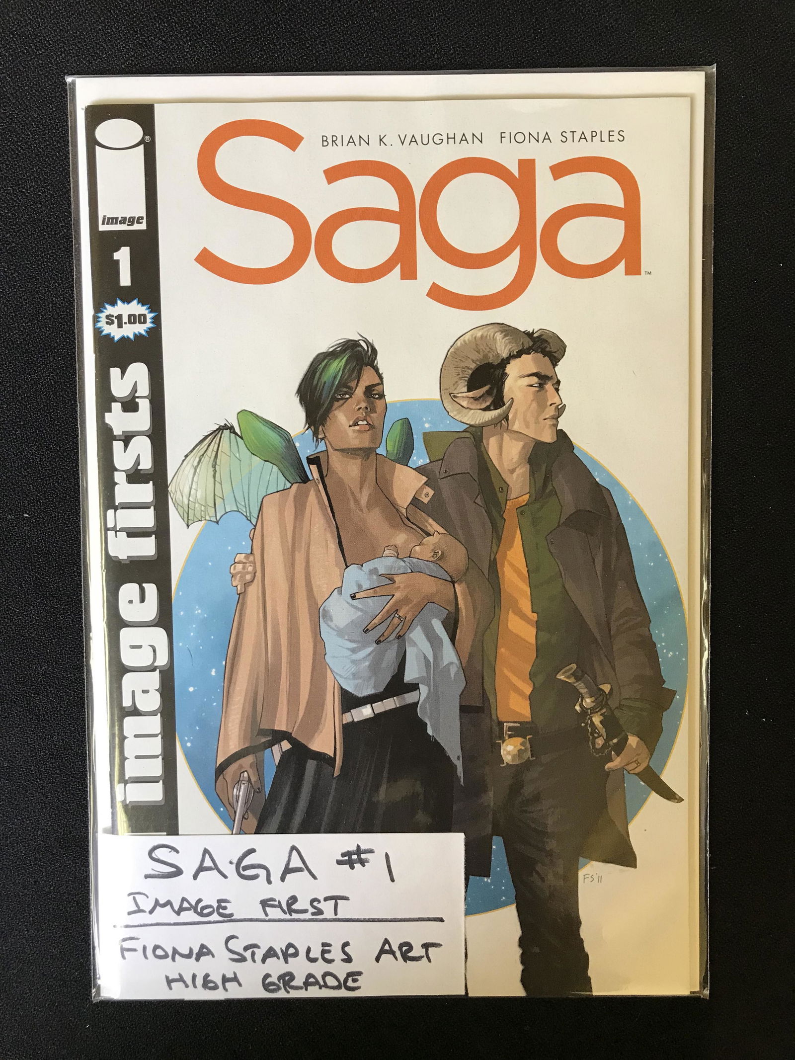 SAGA NO.1 (IMAGE COMICS) Image First (1 of 1)