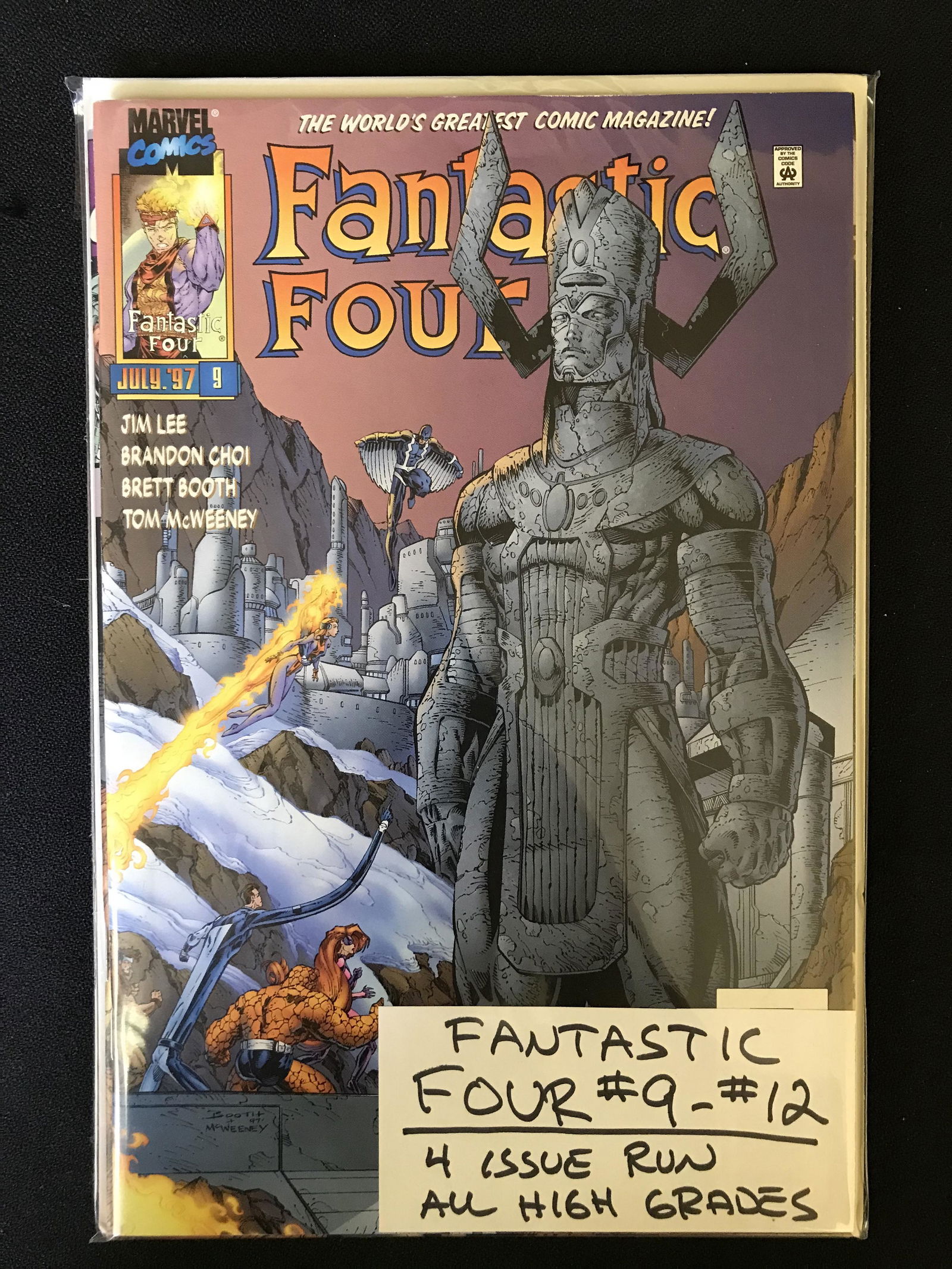 FANTASTIC FOUR NO.9-12 (MARVEL COMICS) 4 Issue Run! (1 of 1)