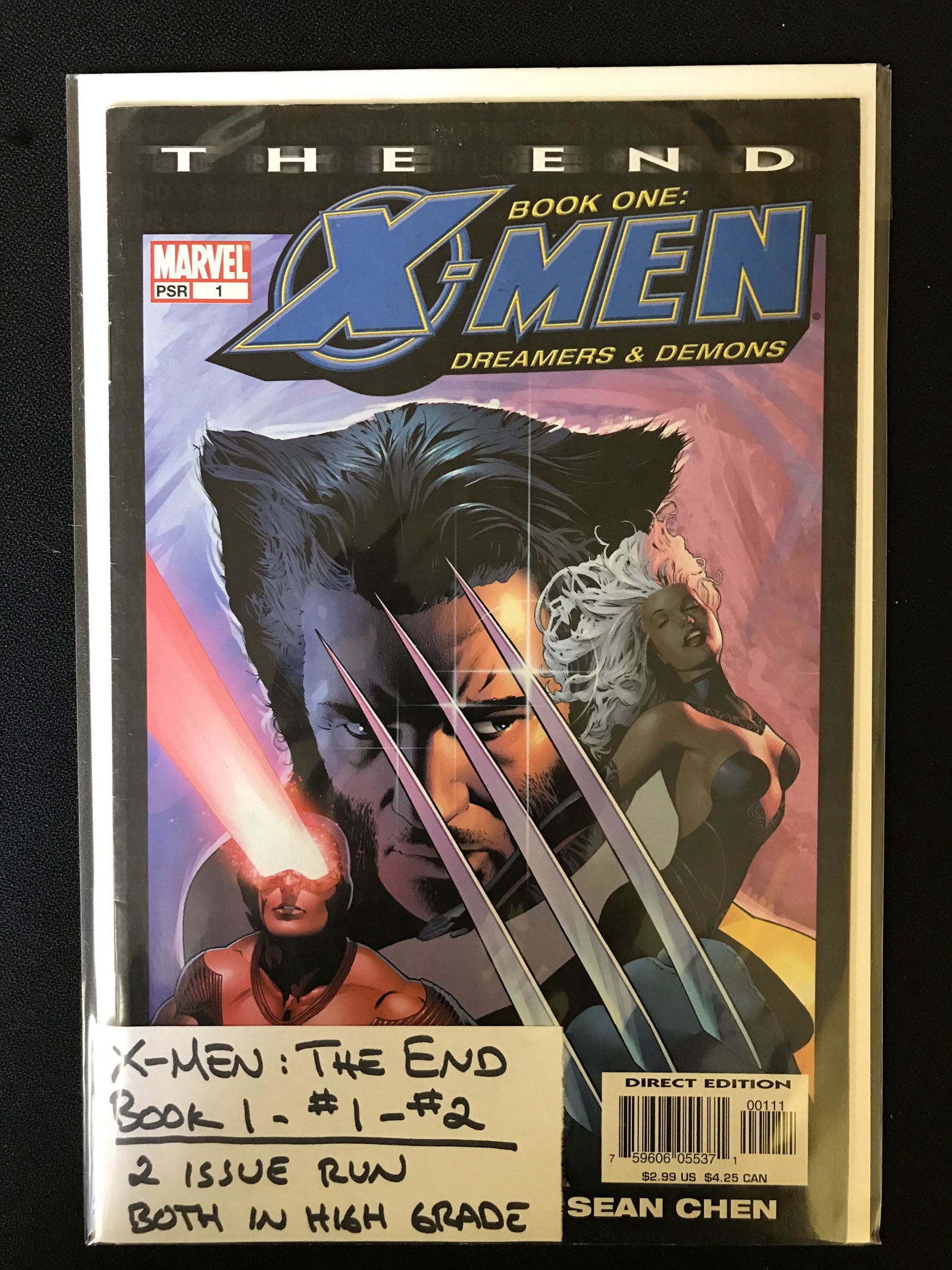 X-MEN THE Book One NO.1-2 (MARVEL COMICS) 2 Issue Run! (1 of 1)