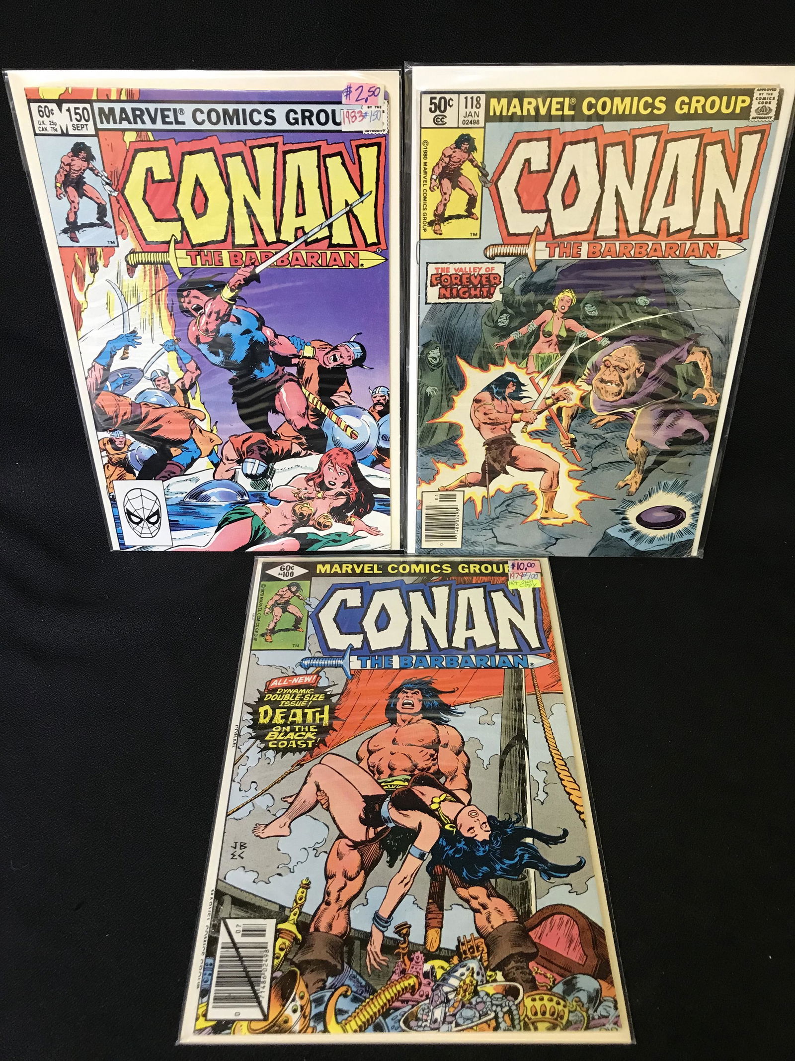 CONAN THE BARBARIAN COMIC BOOK LOT (MARVEL COMICS) (1 of 1)