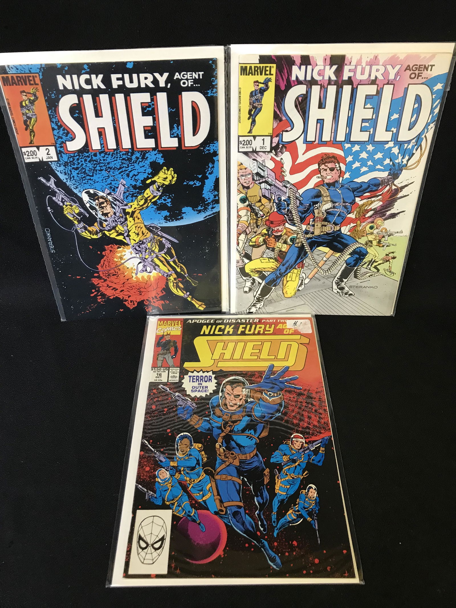 NICK FURY AGENT OF SHIELD COMIC BOOK LOT (MARVEL COMICS) (1 of 1)