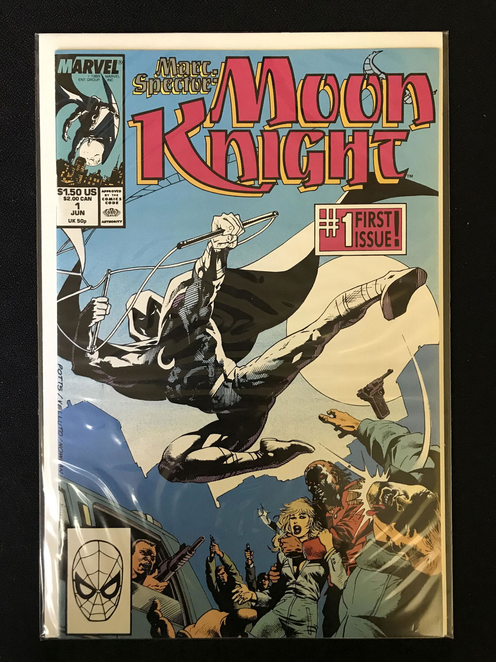Marc Spector MOON KNIGHT NO.1 (MARVEL COMICS) (1 of 1)