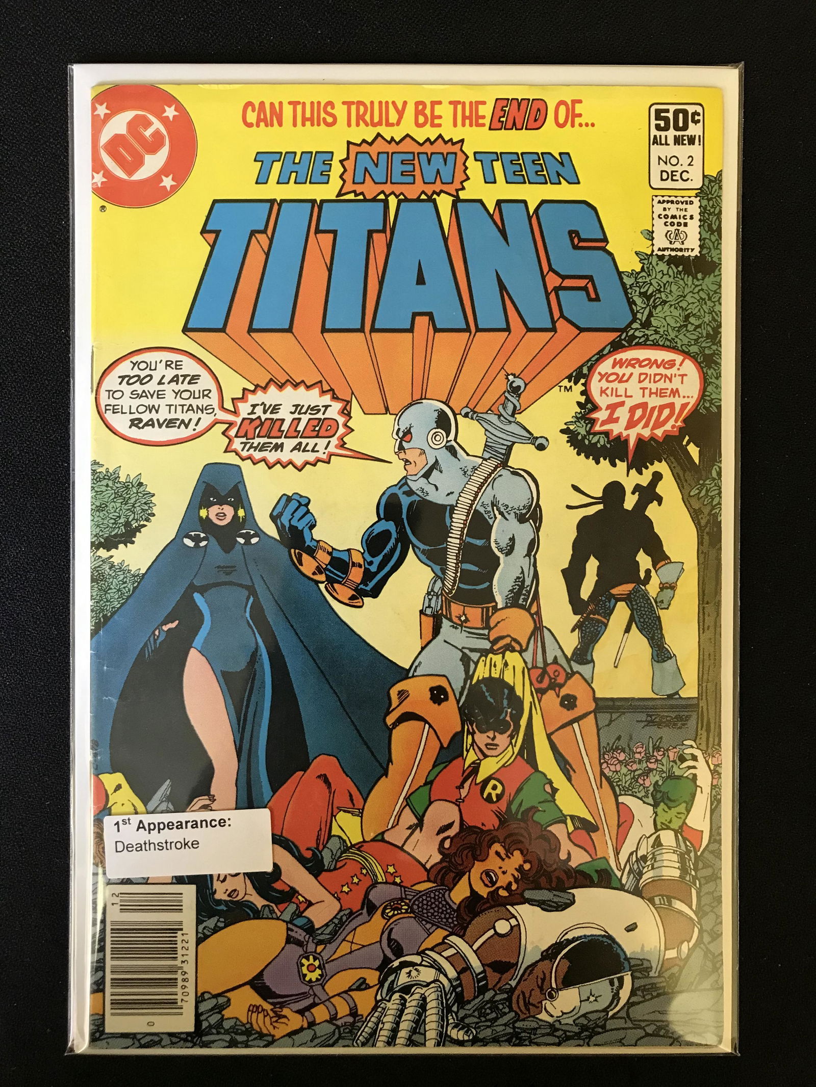 THE NEW TEEN TITANS NO.2 (DC COMICS) (1 of 1)