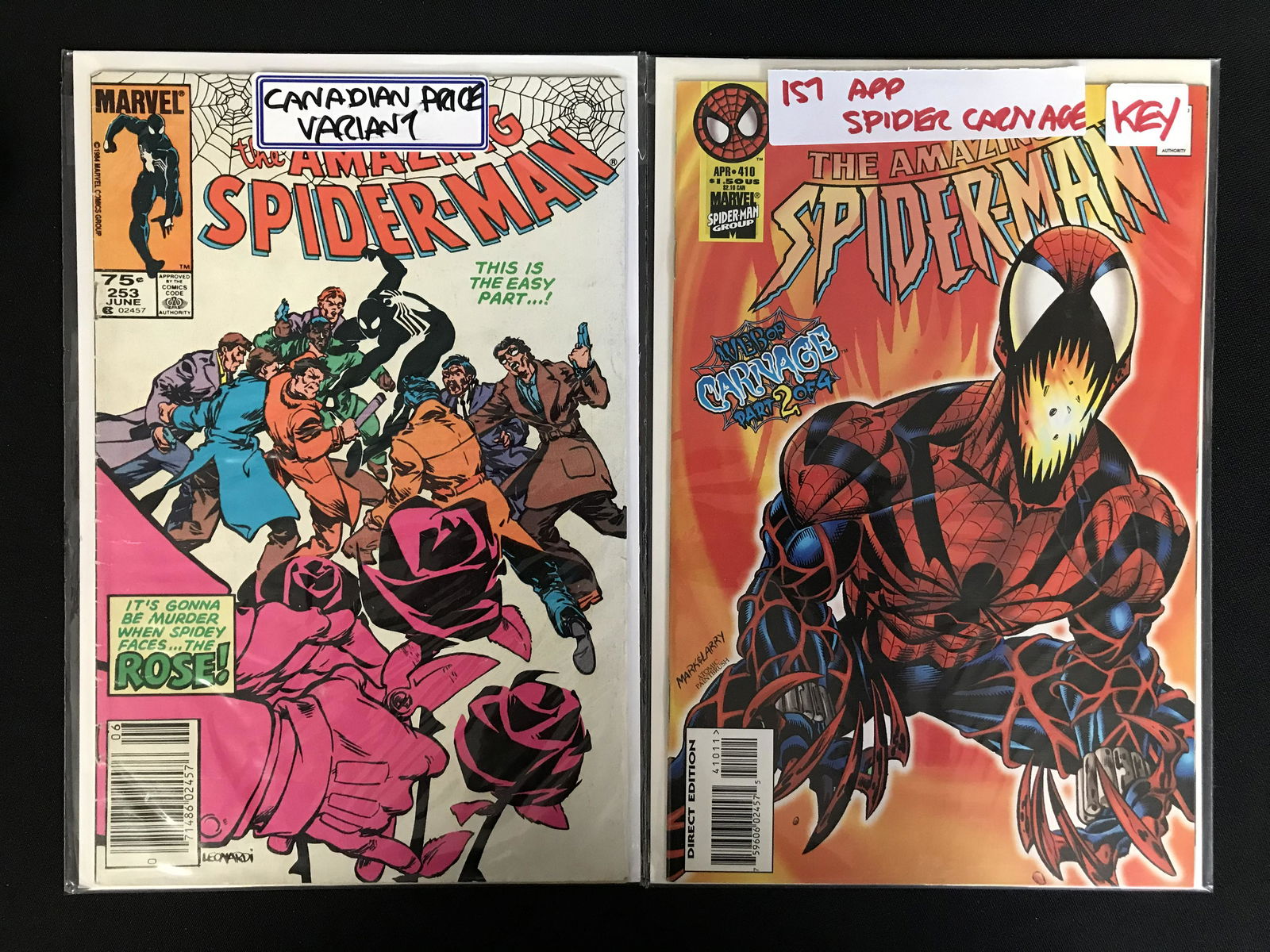 THE AMAZING SPIDER-MAN NO.253/ NO.410 (MARVEL COMICS) (1 of 1)