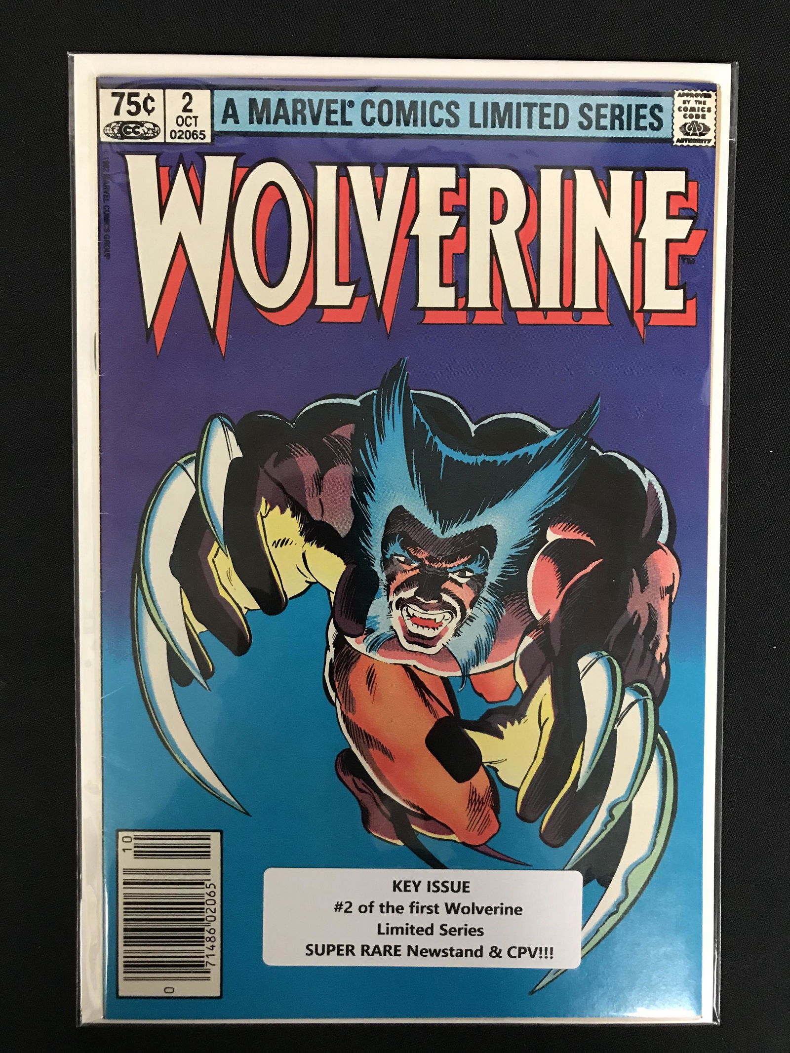WOLVERINE NO.2 (MARVEL COMICS LIMITED SERIES) (1 of 1)