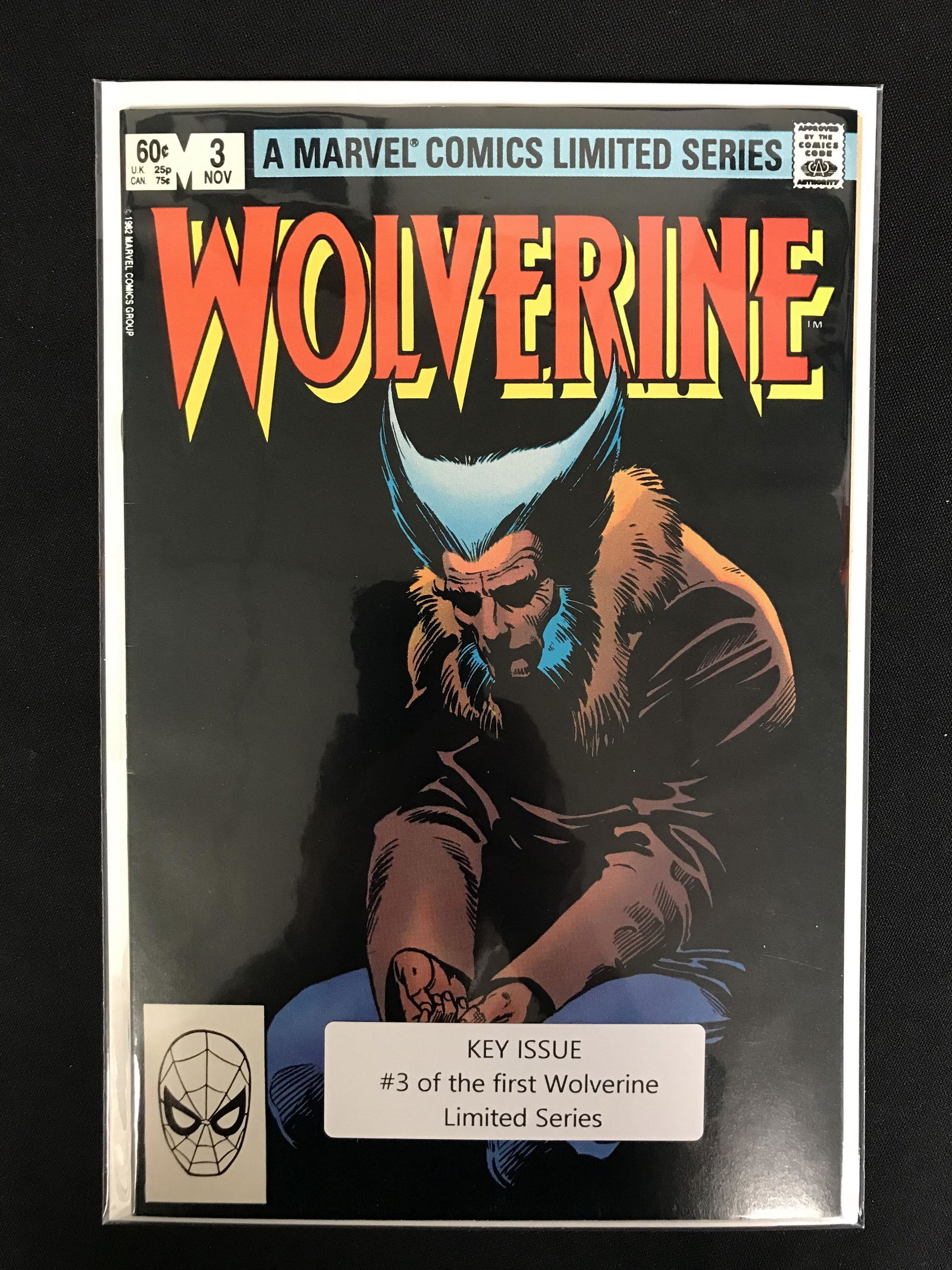 WOLVERINE NO.3 (MARVEL COMICS LIMITED SERIES) (1 of 1)