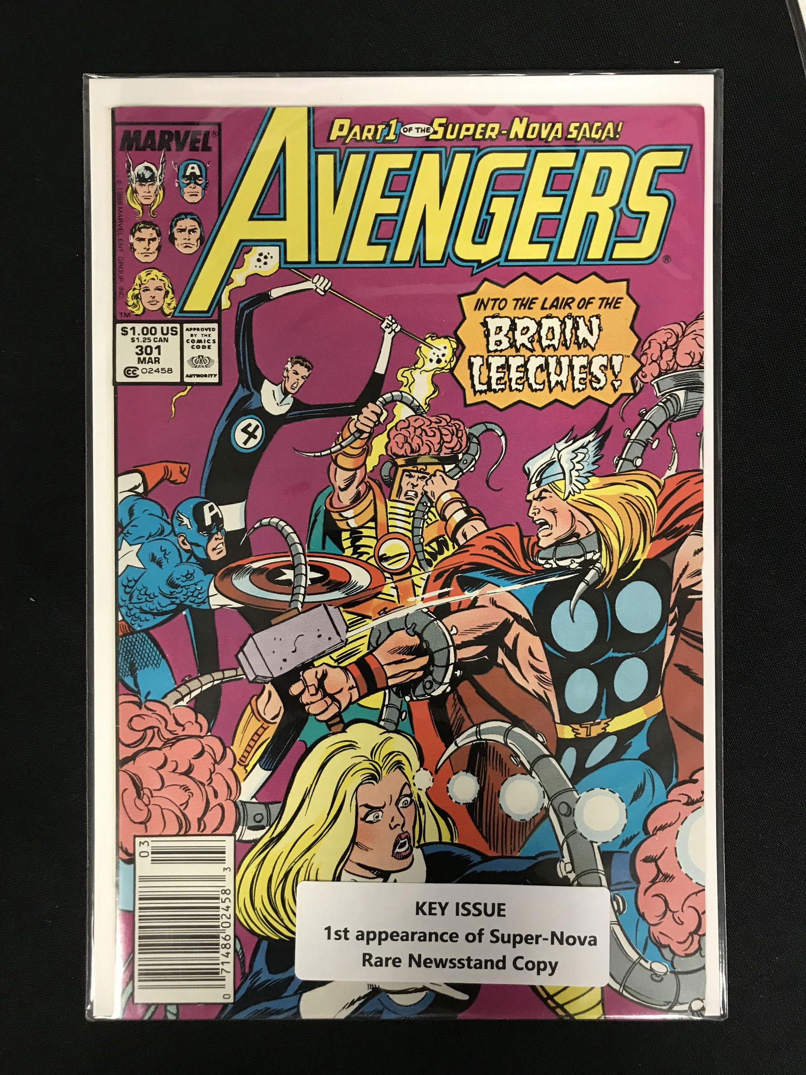 AVENGERS NO.301 (MARVEL COMICS) Part 1 Super-Nova Saga! (1 of 1)