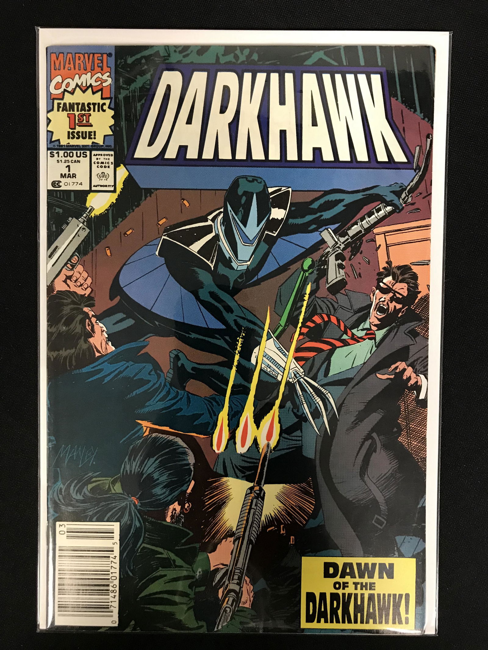 DARKHAWK NO.1 (MARVEL COMICS) (1 of 1)