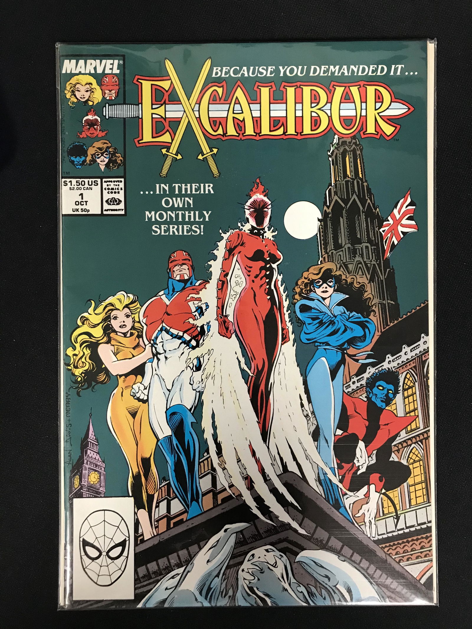 EXCALIBUR NO.1 (MARVEL COMICS) (1 of 1)