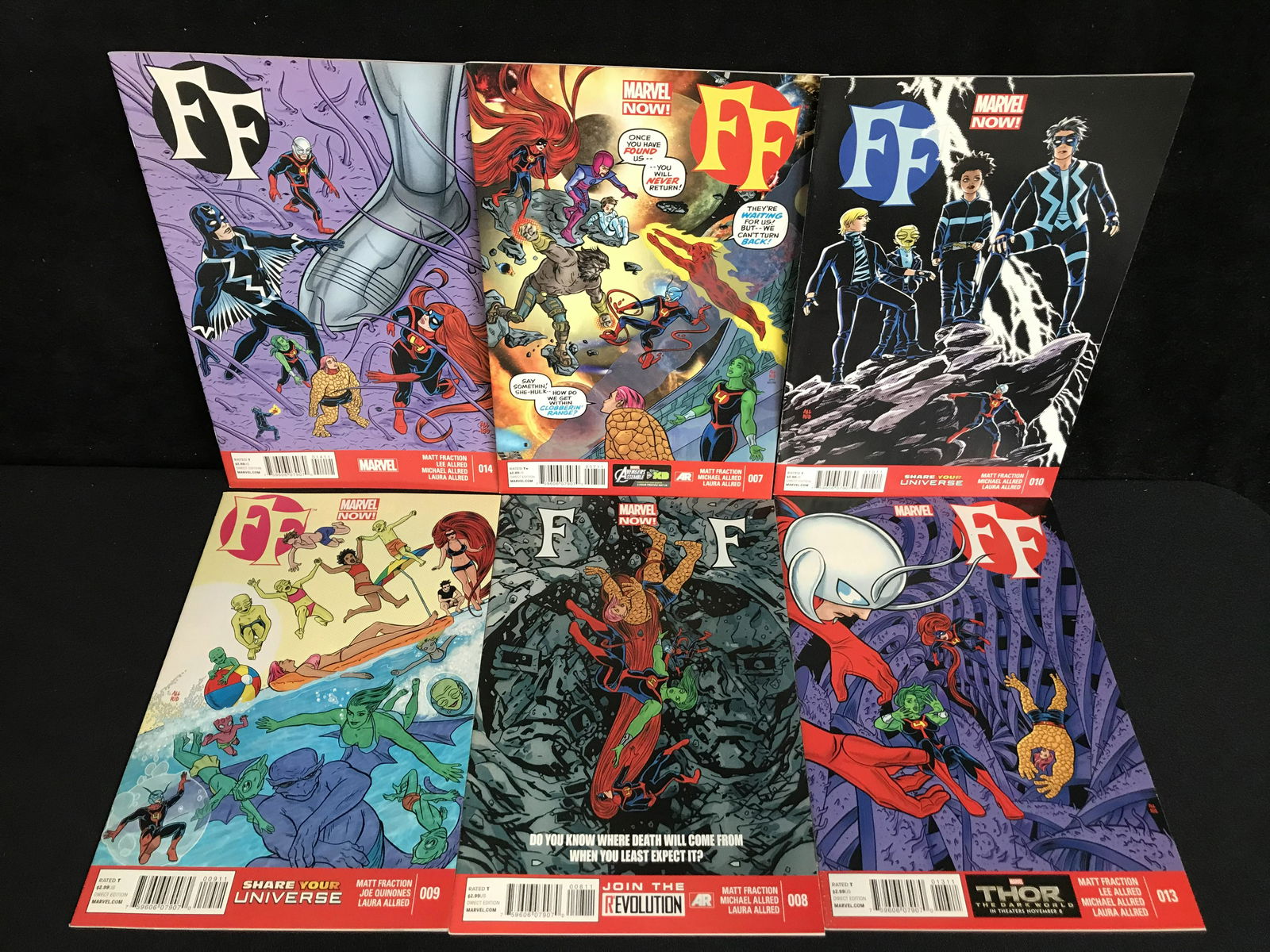 FANTASTIC FOUR COMIC BOOK LOT (MARVEL NOW!) (1 of 1)