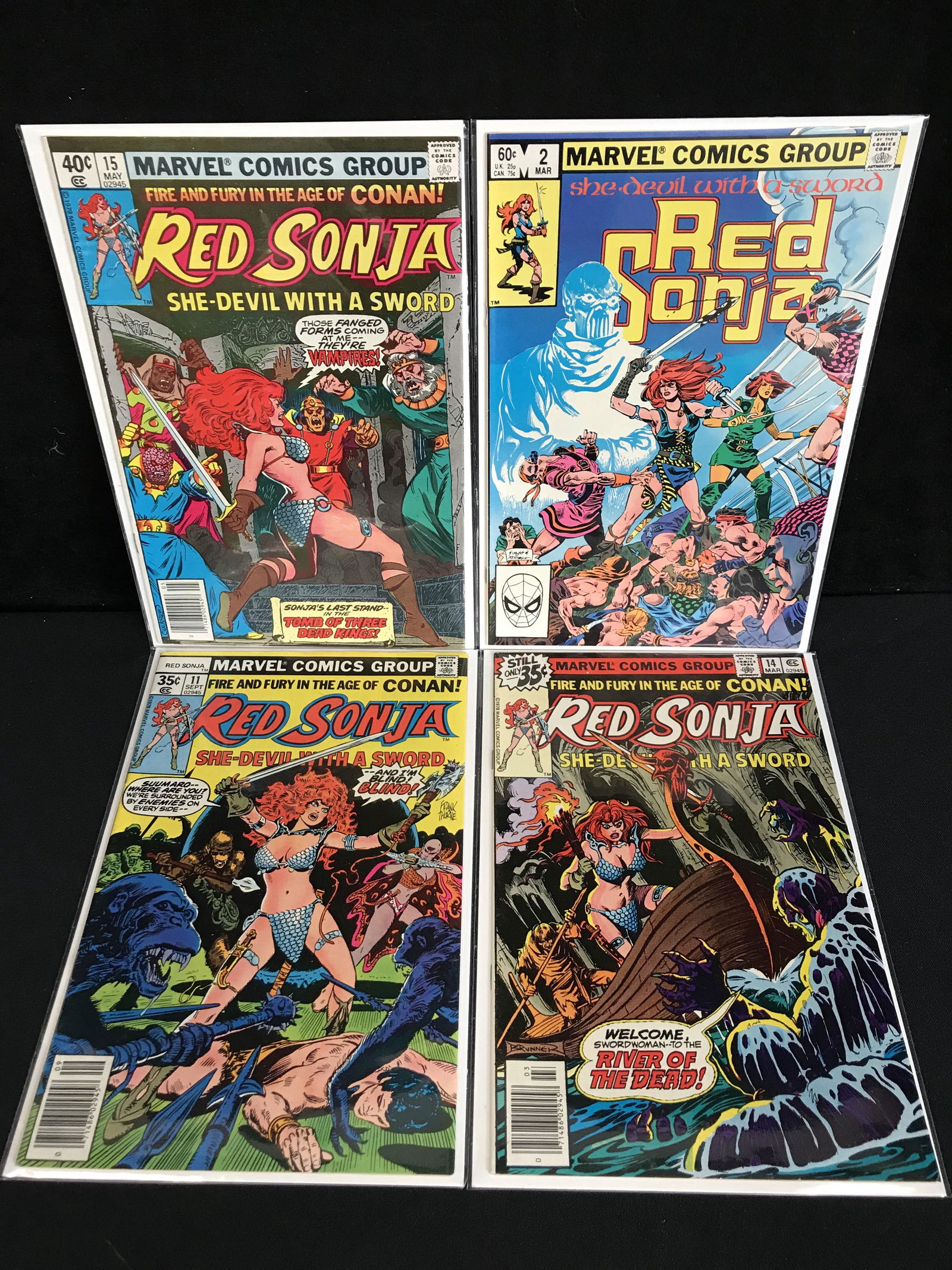 RED SONJA COMIC BOOK LOT (MARVEL COMICS) (1 of 1)