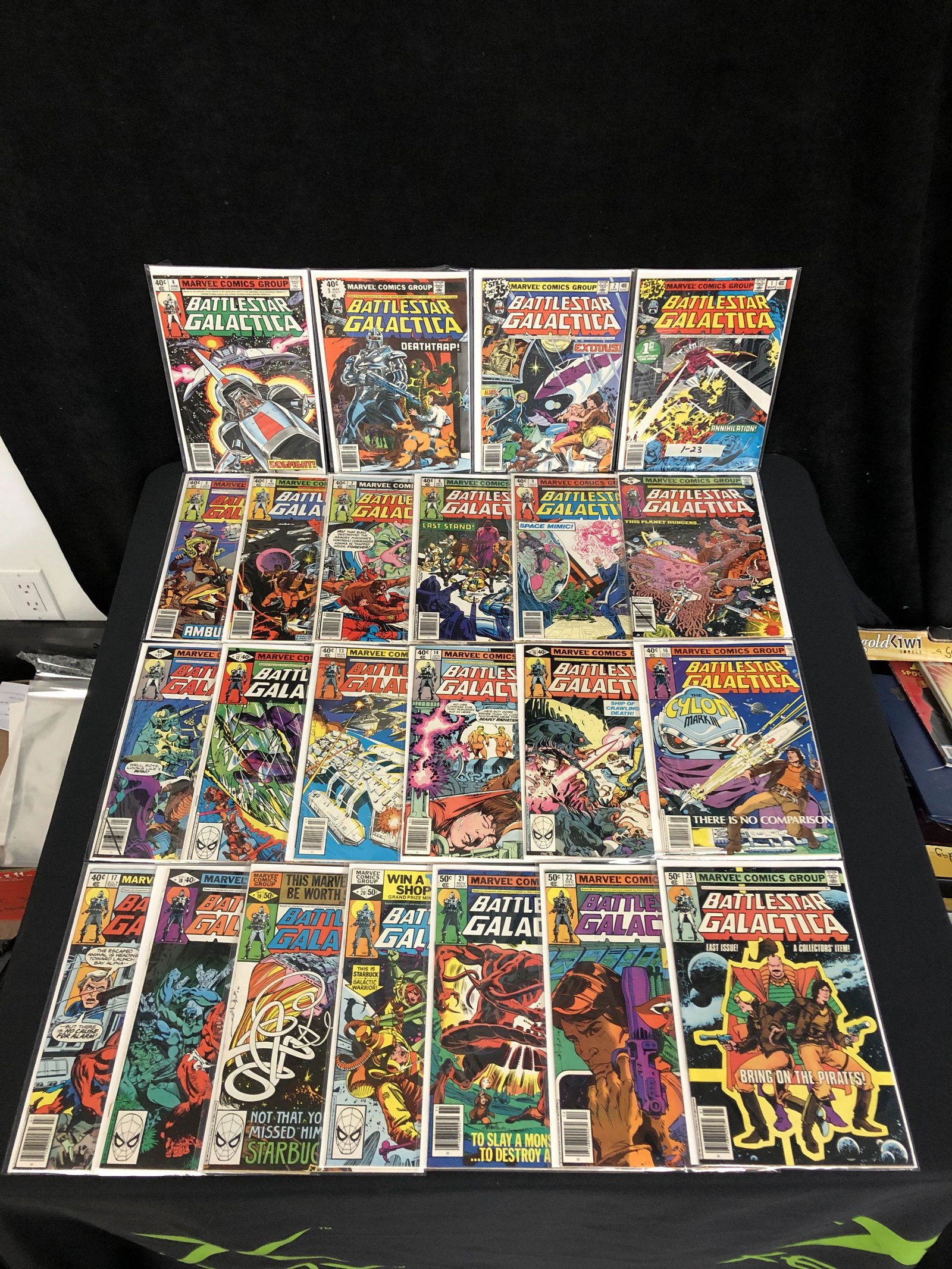 MARVEL COMICS BATTLESTAR GALACTICA 1-23 RUN (1 of 1)