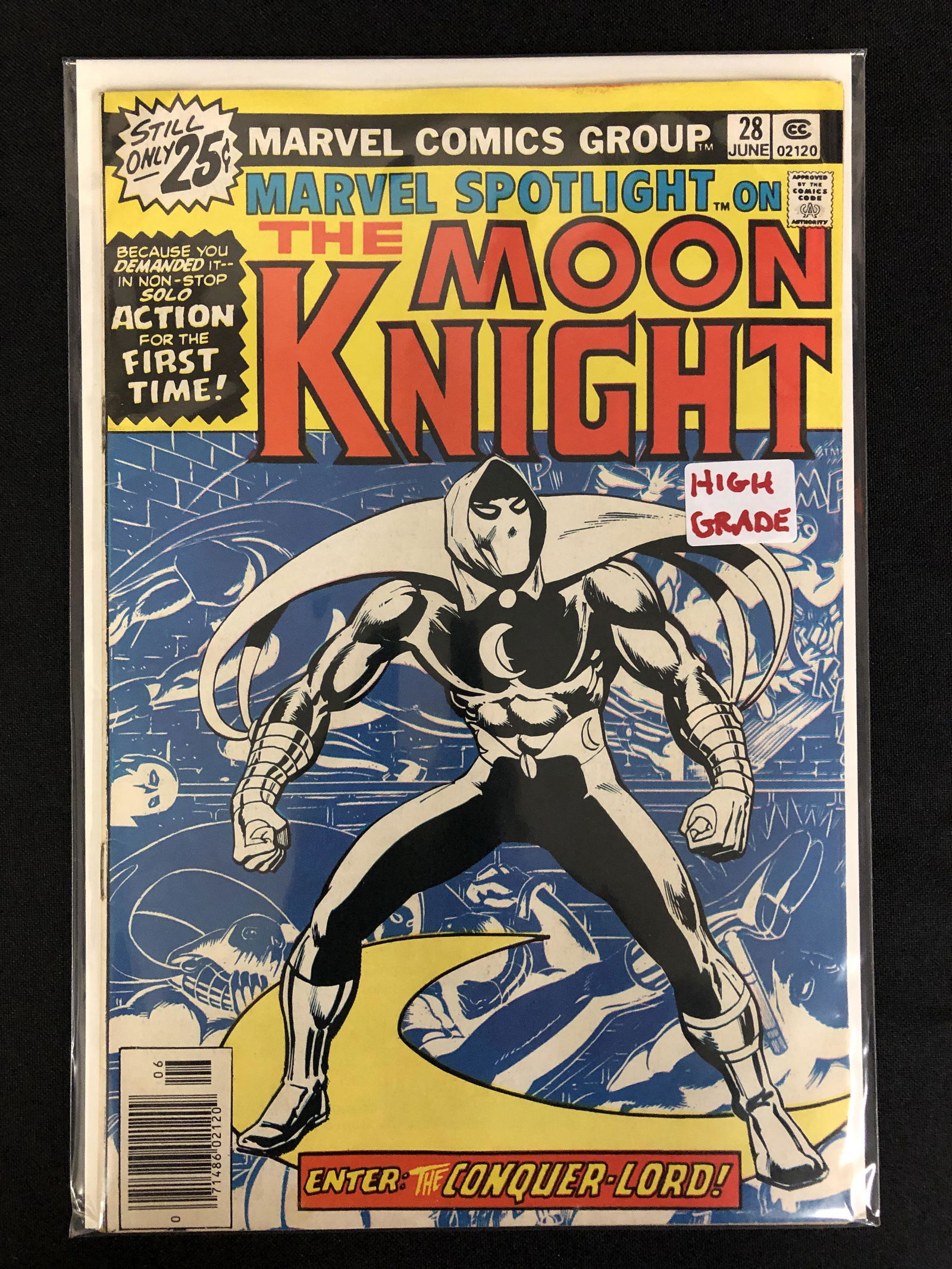 MARVEL SPOTLIGHT..On The MOON KNIGHT NO.28 (MARVEL COMICS) (1 of 1)