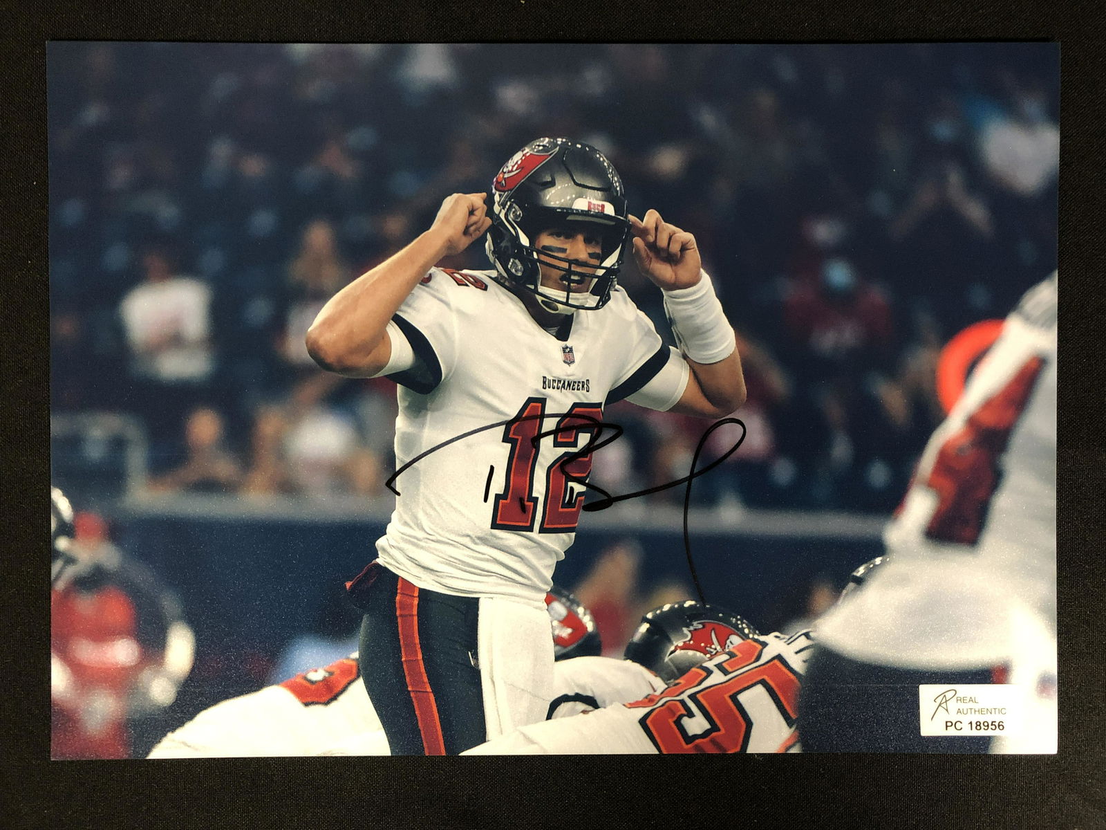 TOM BRADY SIGNED 8X10 PHOTO (RA COA) (1 of 3)