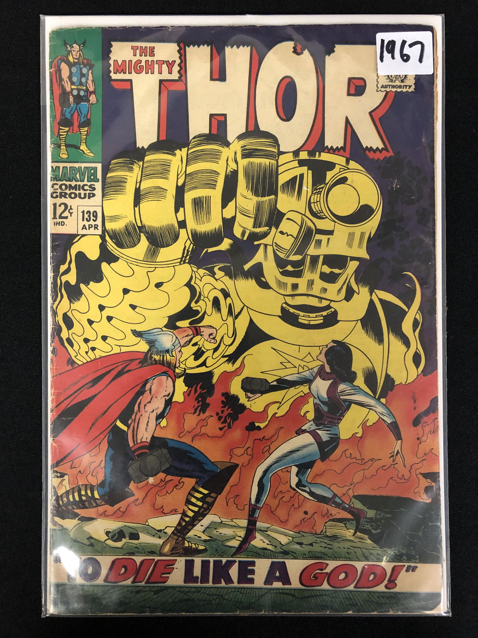 MARVEL COMICS THE MIGHTY THOR NO.139 (1 of 1)
